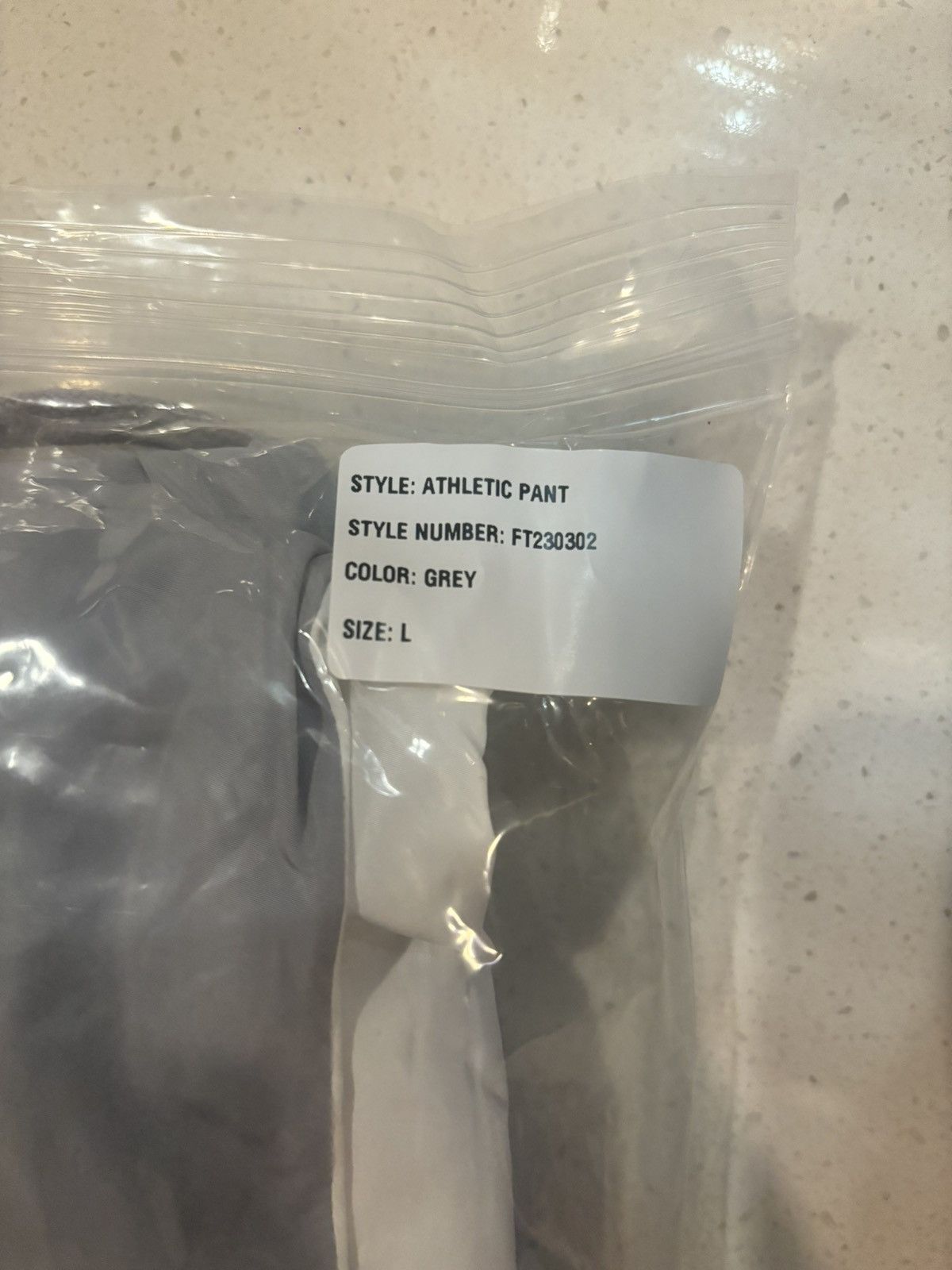 Fuck The Population Spell out track pant (GRAY) Size US 31 - 5 Thumbnail