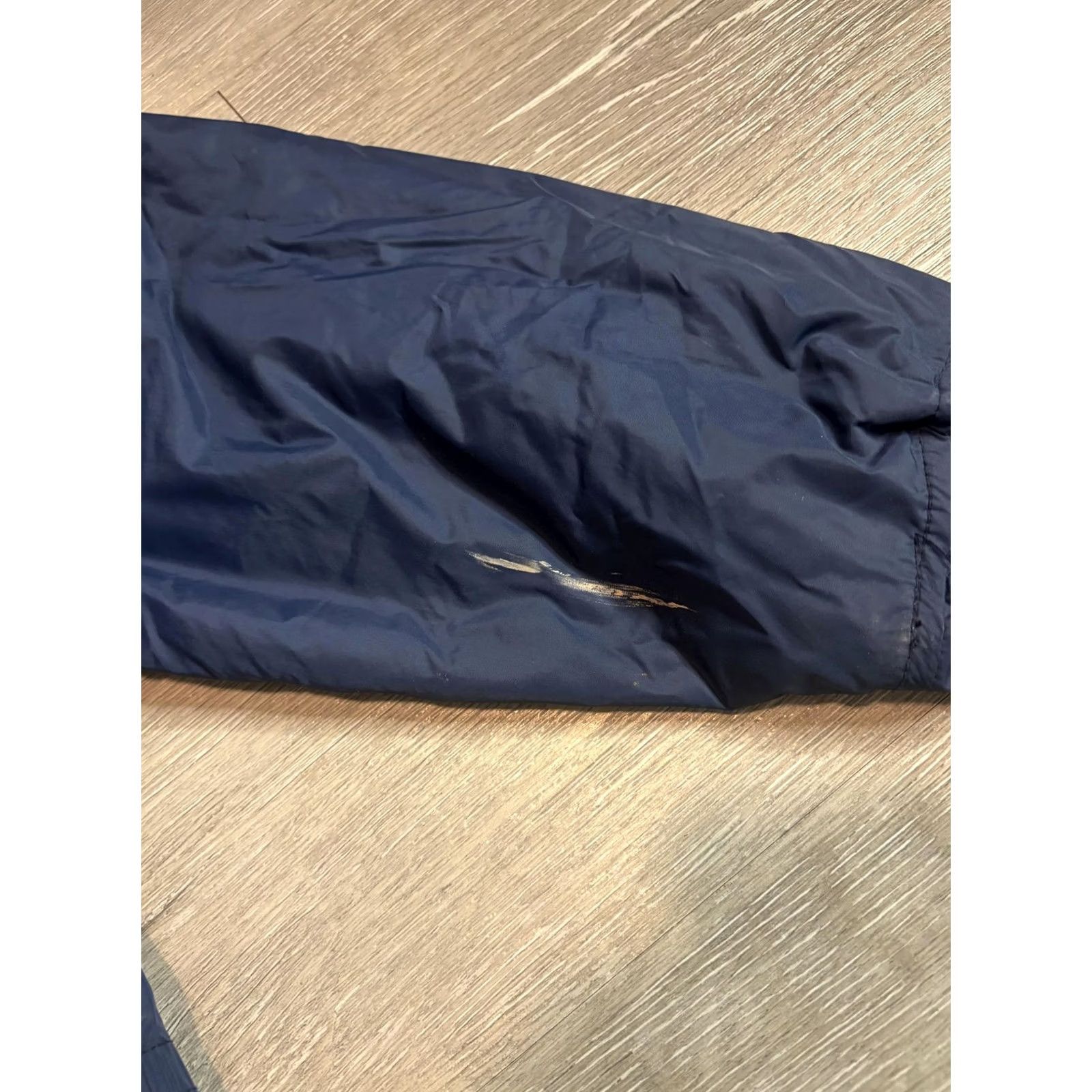 Vintage VINTAGE Golden Fleece Jacket Mens M Windbreaker Nylon Blue Lined Fleece Short ZIP Collar Pockets Size US M / EU 48-50 / 2 - 5 Thumbnail