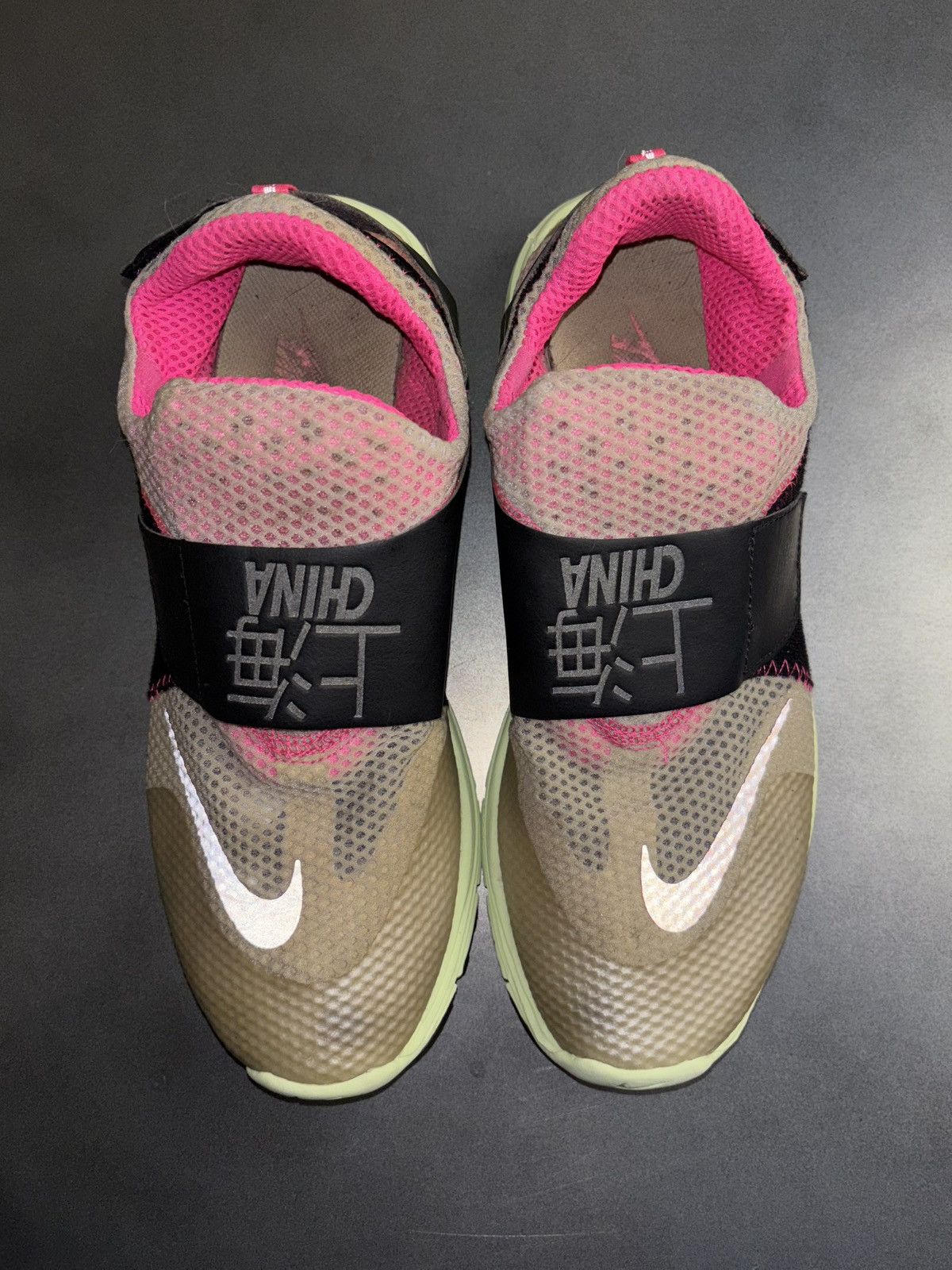 Nike 2013 Nike Lunarfly 306 Shanghai SlipOn Velcro Shoes Ninja 3M Size US 10 / EU 43 - 6 Thumbnail