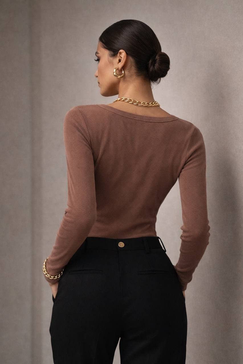 Other Naked Wardrobe Brown Tan Long Size S / US 4 / IT 40 - 3 Thumbnail