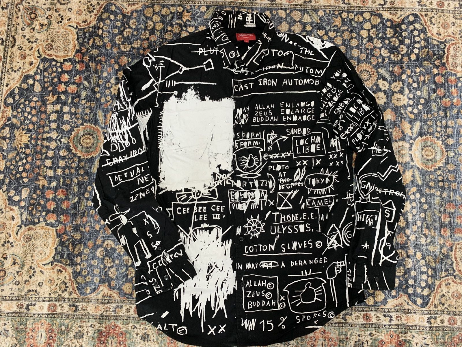 Supreme Supreme x Basquiat shirt 2013 Size US XL / EU 56 / 4 - 1 Thumbnail