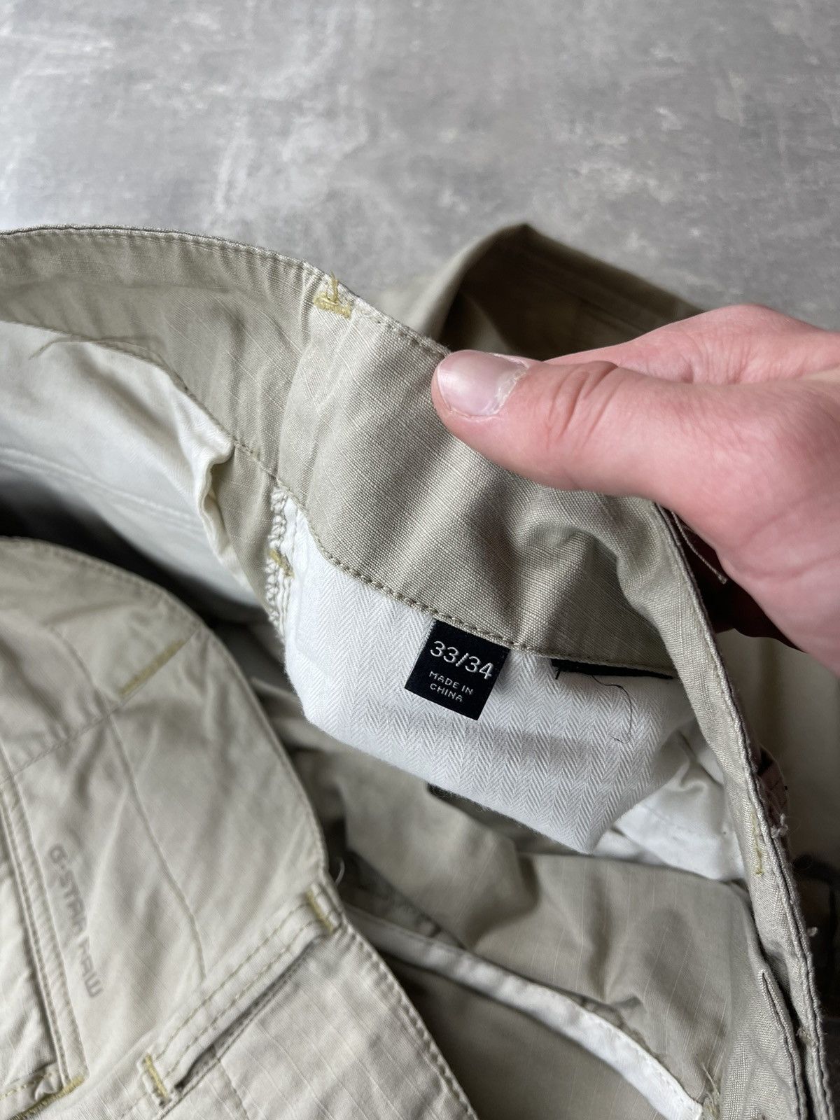 G-Star G-Star RAW RFW Research Cargo Pants Techwear Military Size US 33 - 11 Thumbnail