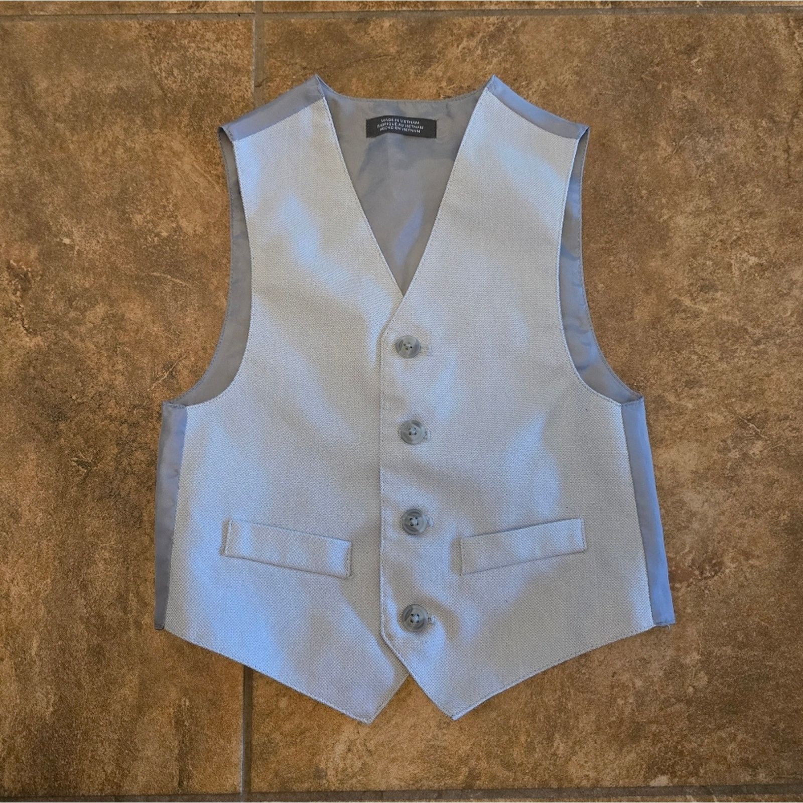 Van Heusen Light Grey | VAN HEUSEN | Formalwear Suit Vest Size ONE SIZE - 1 Thumbnail