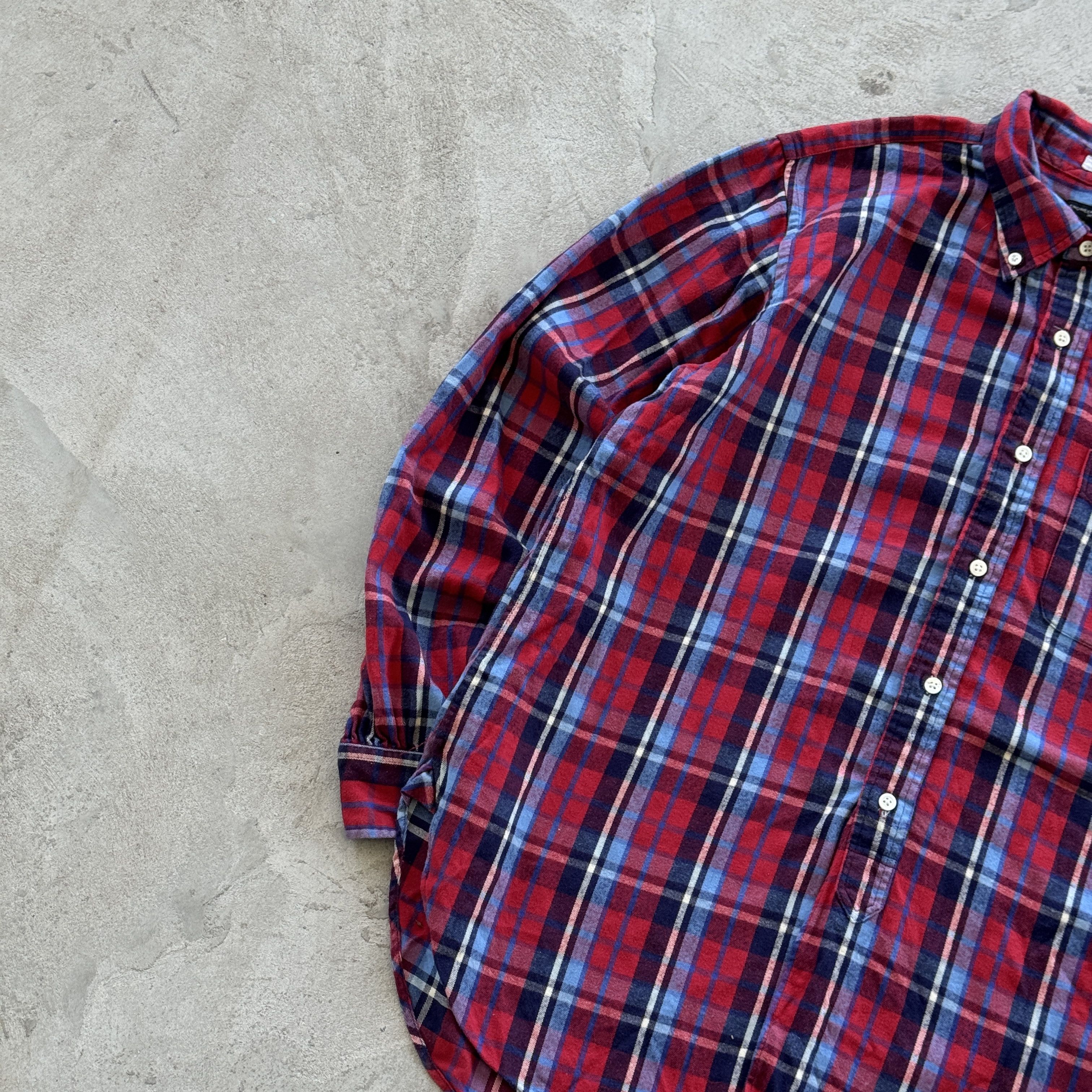 Engineered Garments Engineered Garments Plaid Flannel Button Down Shirt Size L Size US L / EU 52-54 / 3 - 3 Thumbnail