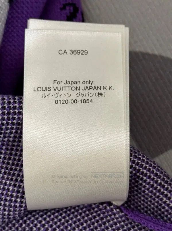 Louis Vuitton Louis Vuitton Purple Men's Knit Sweater . Size US XL / EU 56 / 4 - 7 Thumbnail