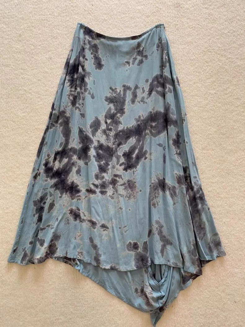 Yohji Yamamoto Yohji Yamamoto size 1 Tie-dye modeling trouser skirt 2506- Size 24" / US 00 / IT 34 - 1 Thumbnail