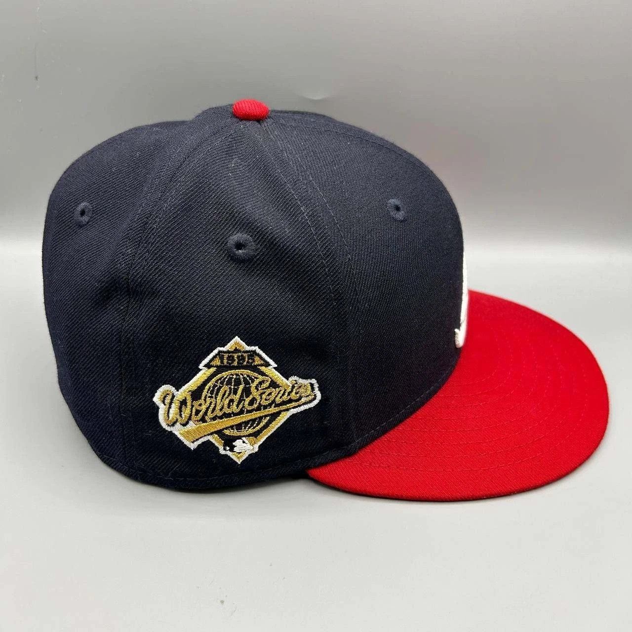 New Era Atlanta Braves Hat Men 7 3/8 Paisley MLB Fitted Cap Wool Size ONE SIZE - 7 Thumbnail