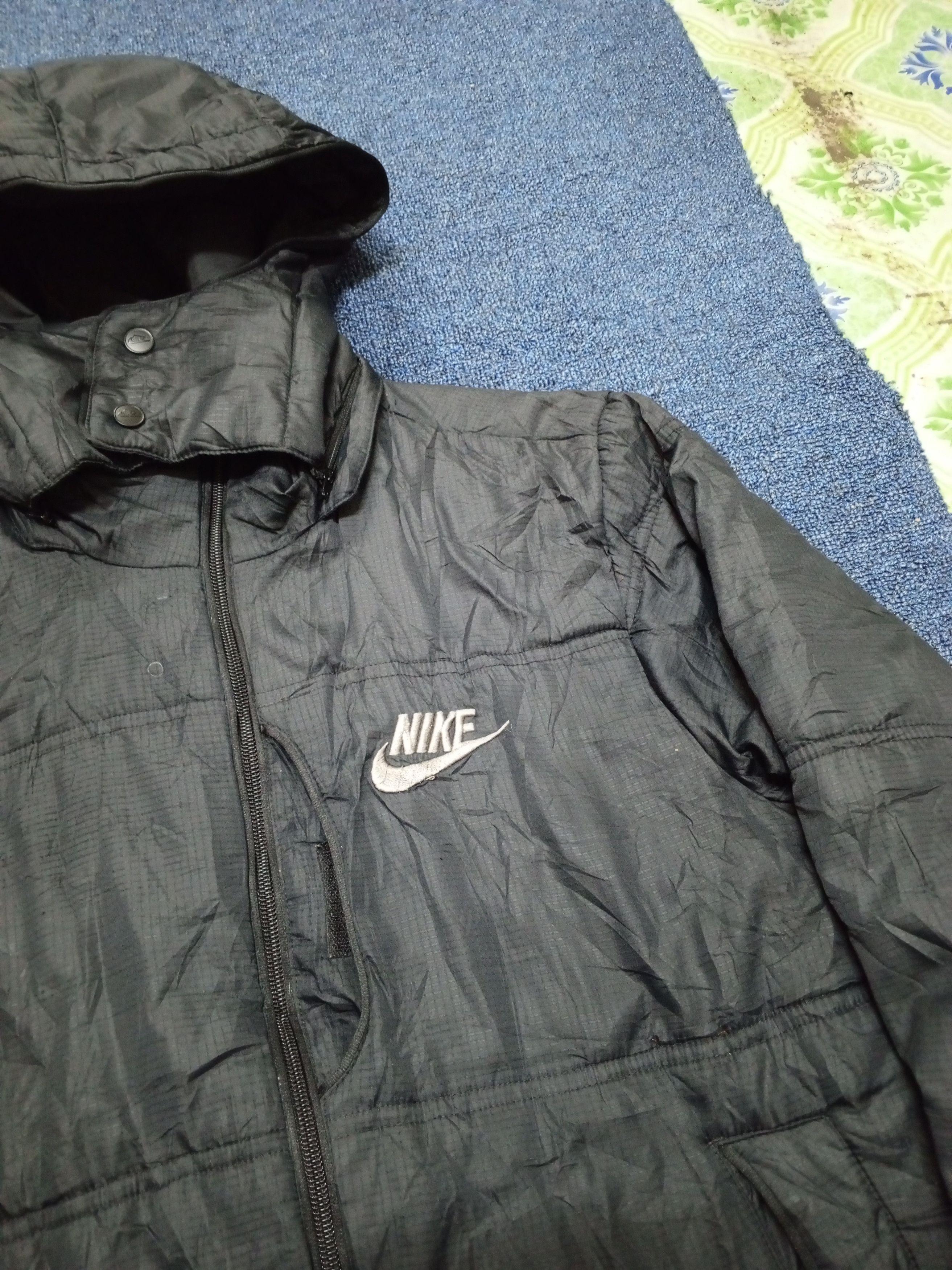 Nike Nike water prof jacket hoddie Size US L / EU 52-54 / 3 - 3 Thumbnail