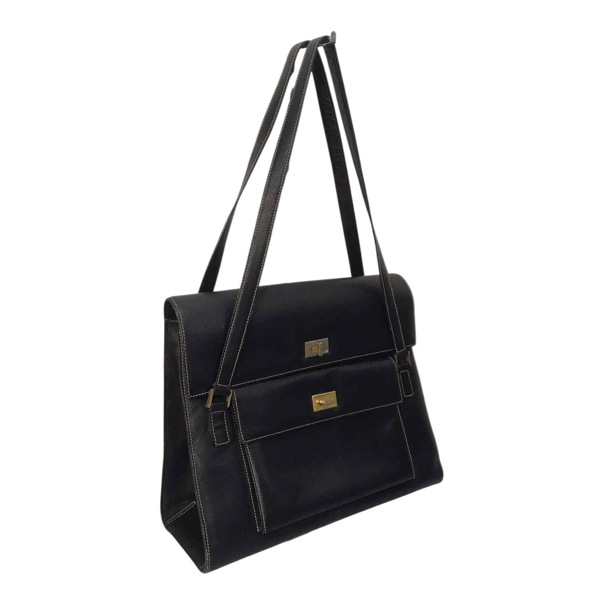 Bally Bally Birkin Double Pocket Hand/Shoulder Bag Size ONE SIZE - 3 Thumbnail