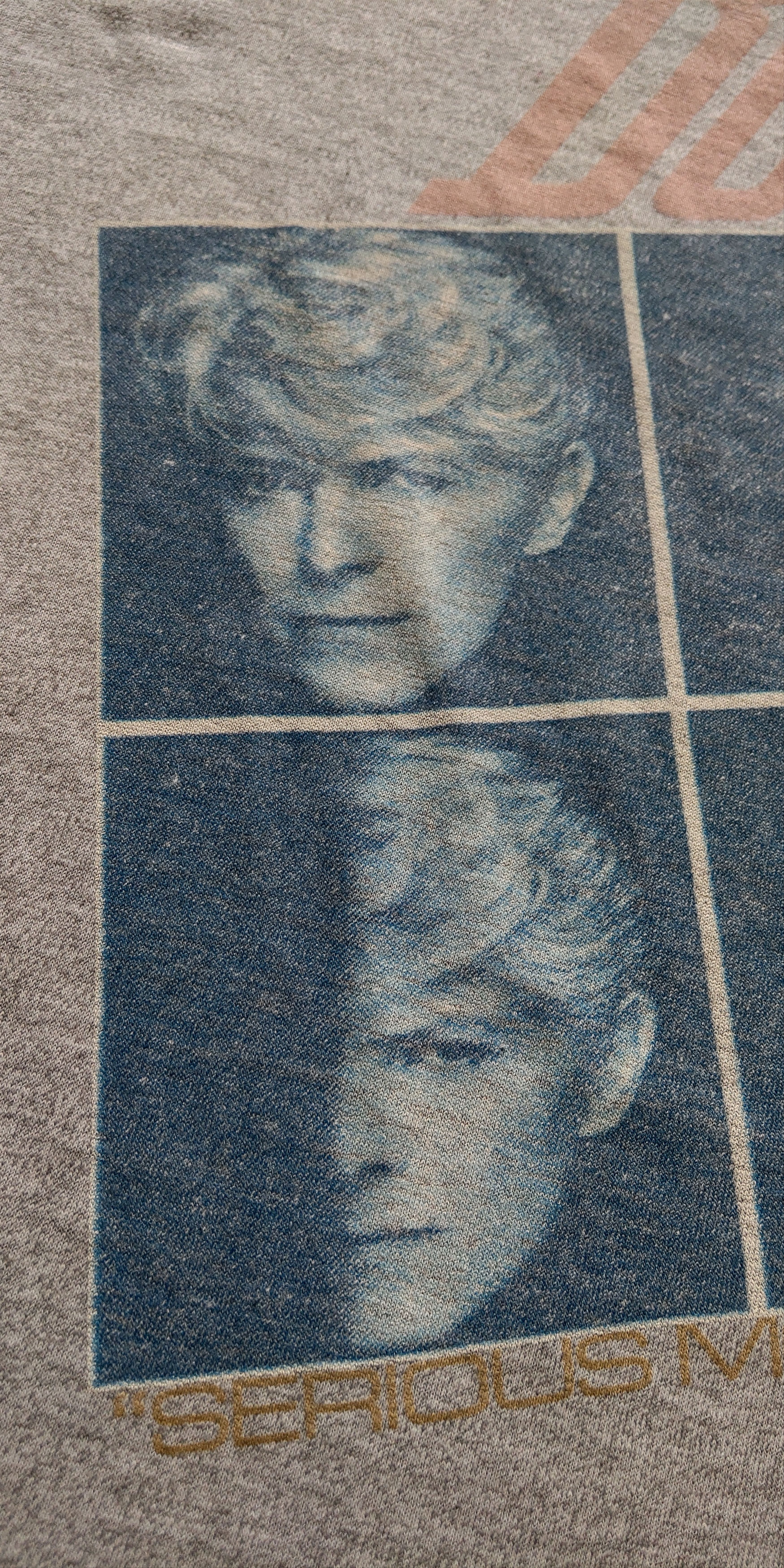 Band Tees David Bowie 1983 Serious Moonlight Tour Shirt Tanktop Rare M Size US M / EU 48-50 / 2 - 2 Thumbnail
