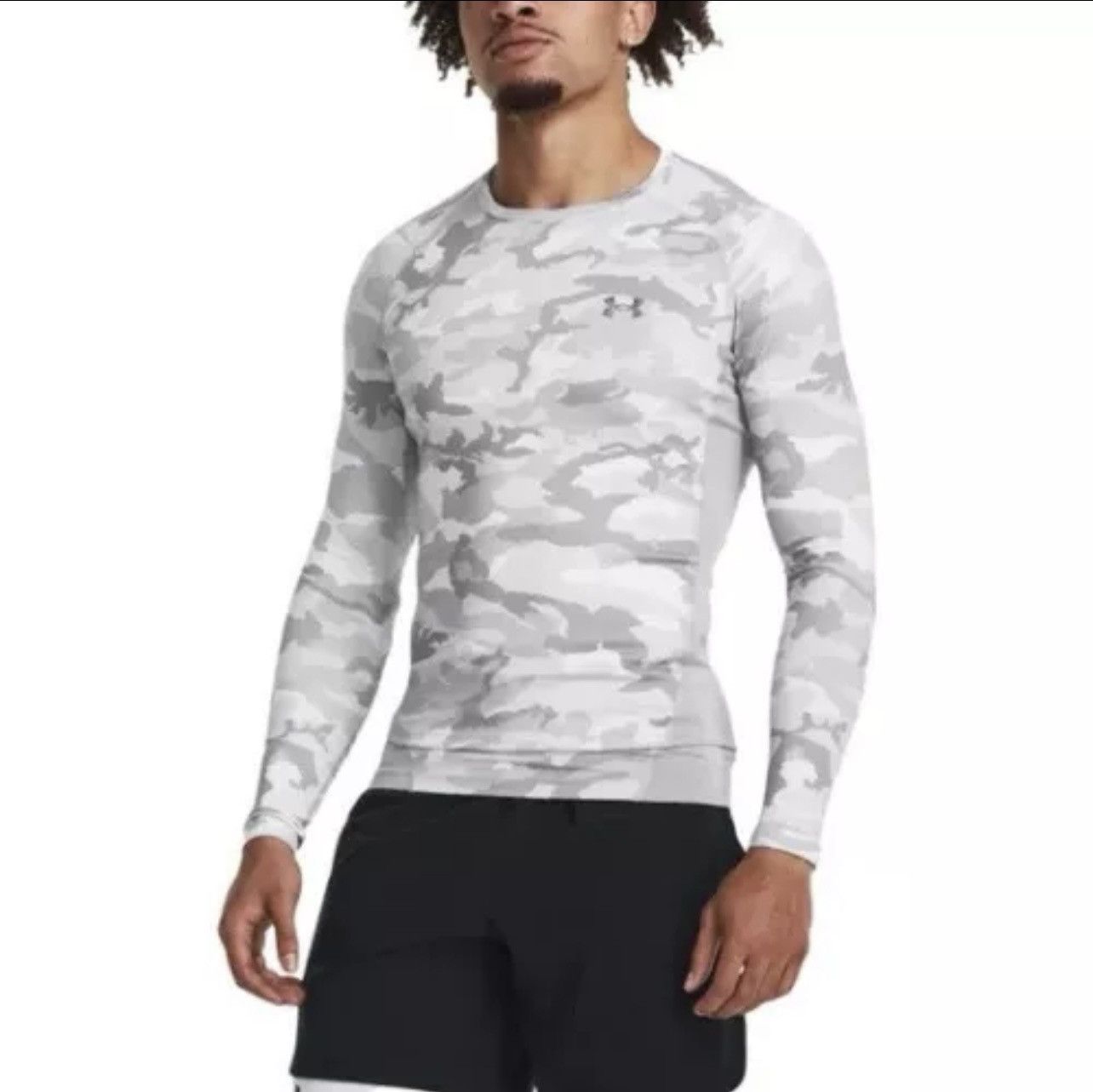 Under Armour Under Armour UA Coldgear Infared Camo Compression L/S Shirt Size US XXL / EU 58 / 5 - 3 Thumbnail