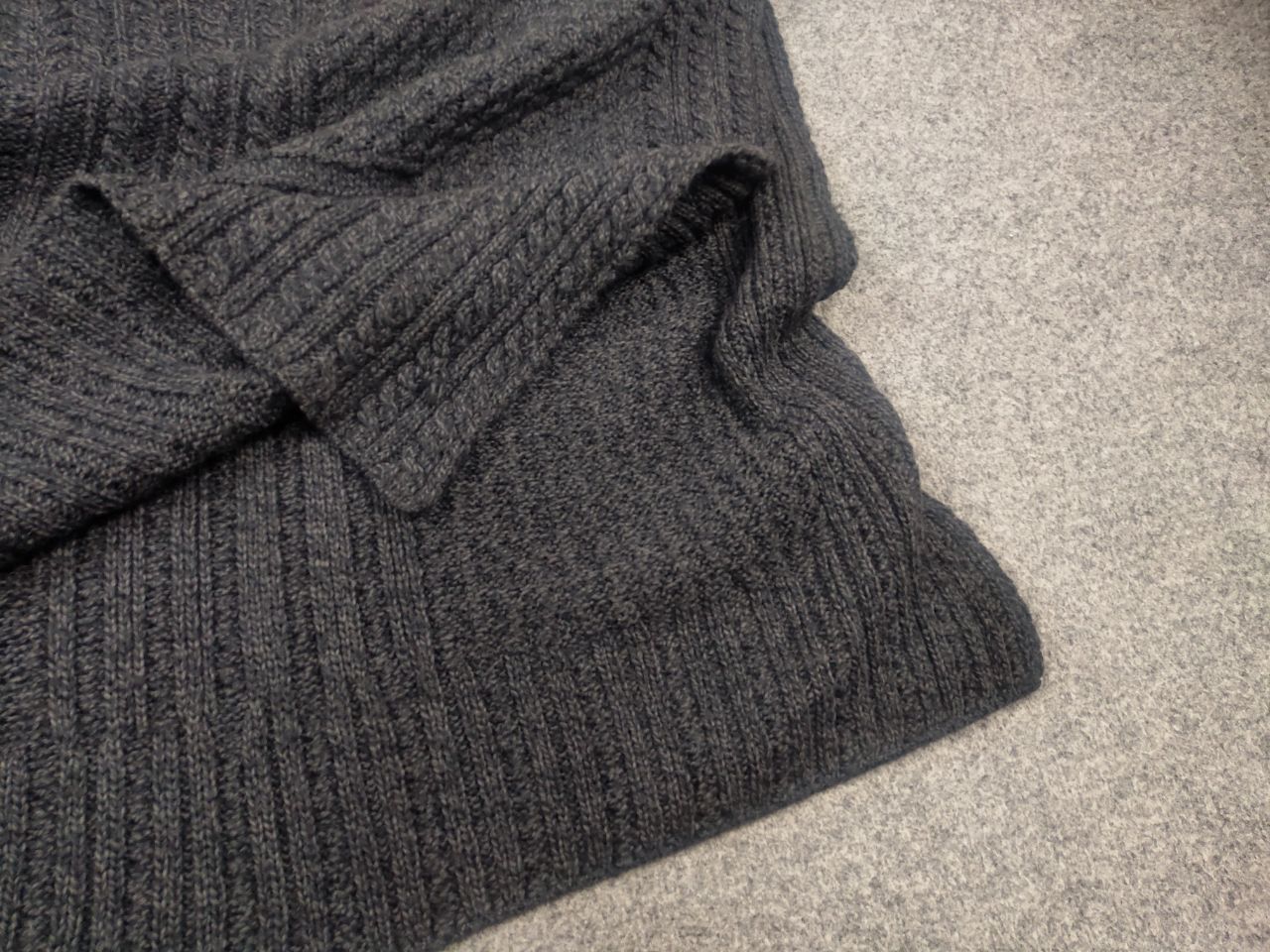 Carraig Donn Carraig Donn Ireland Merino Wool Knit turtleneck poncho Size ONE SIZE - 9 Thumbnail