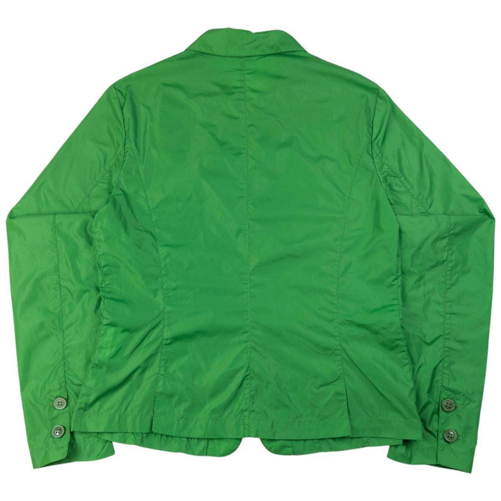 Prada Vintage Prada Sport Lightweight Button Up Jacket Womens M Size M / US 6-8 / IT 42-44 - 2 Thumbnail