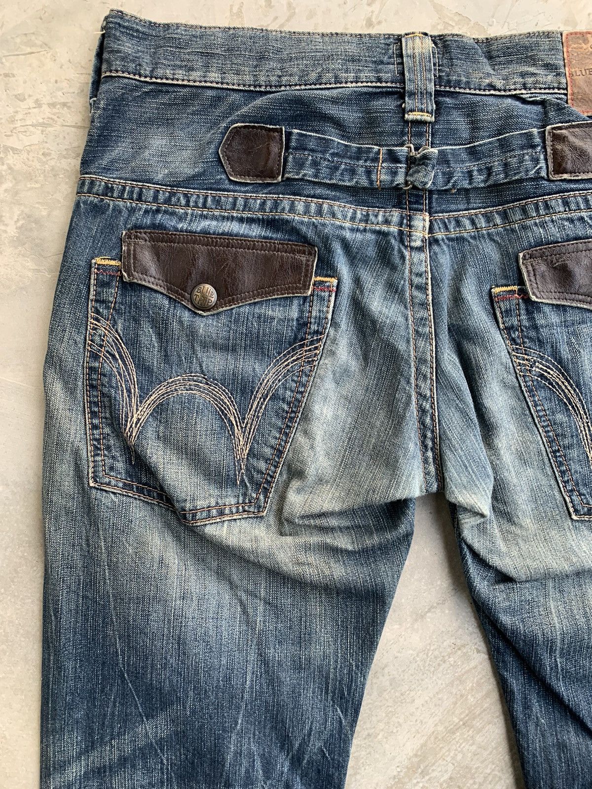 Edwin × Japanese Brand Vintage Edwin Tokyo Japan Blue Trip Size US 36 / EU 52 - 10 Thumbnail