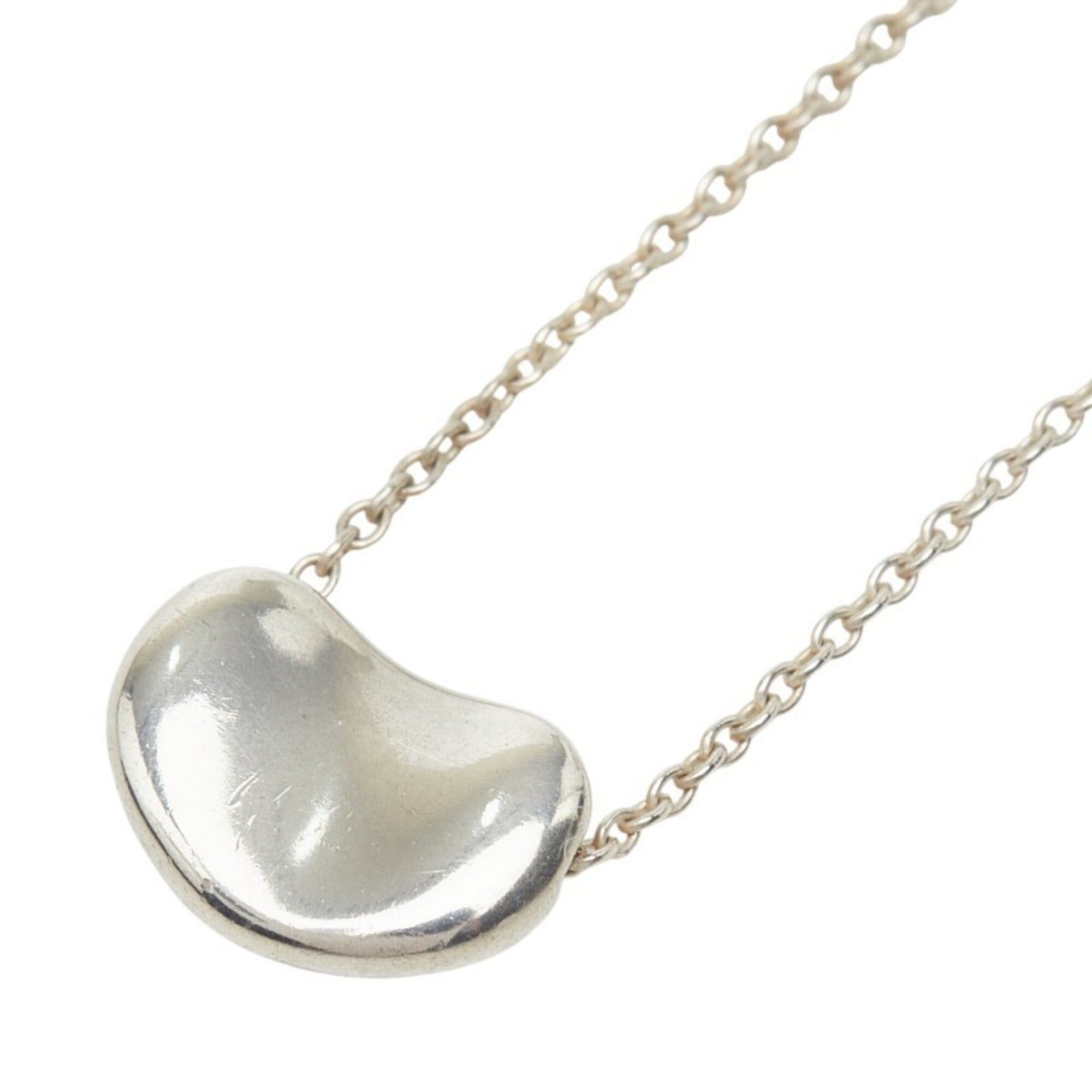 Tiffany & Co. Tiffany & Co. Bean Motif Chain Pendant Necklace, SV925 Silver, Women's. Size ONE SIZE - 1 Thumbnail