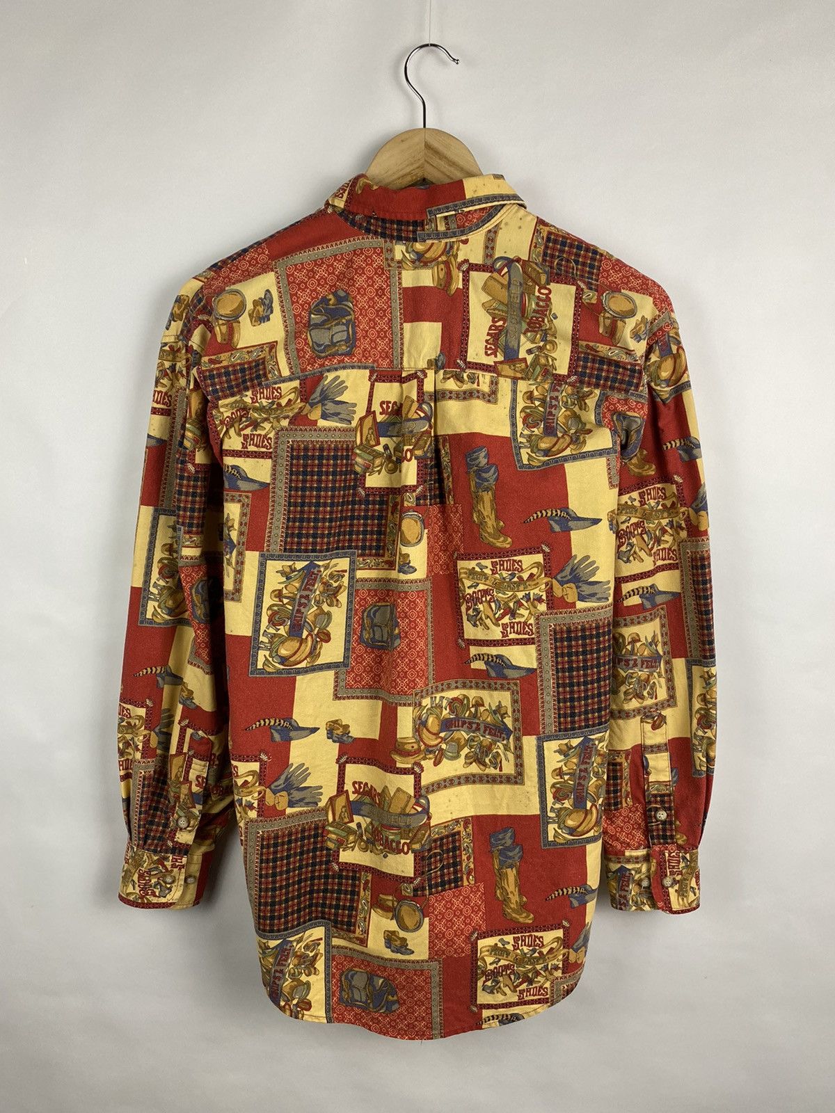 Designer Vintage 90s Scofield Hunting Luxury Shirt Rare Retro Hype Size US M / EU 48-50 / 2 - 7 Thumbnail