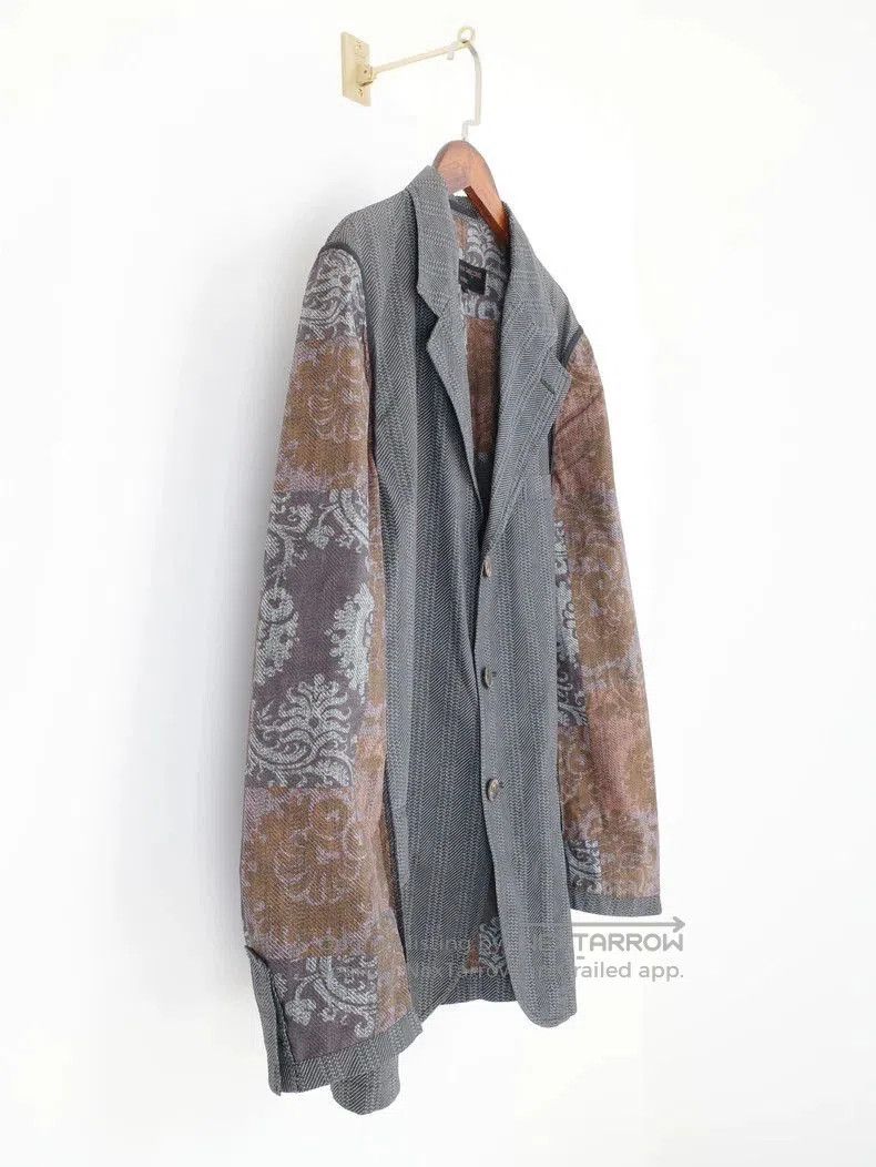 Comme des Garcons COMME des GARCONS 2003 Floral Gray Blazer. Size US M / EU 48-50 / 2 - 6 Thumbnail