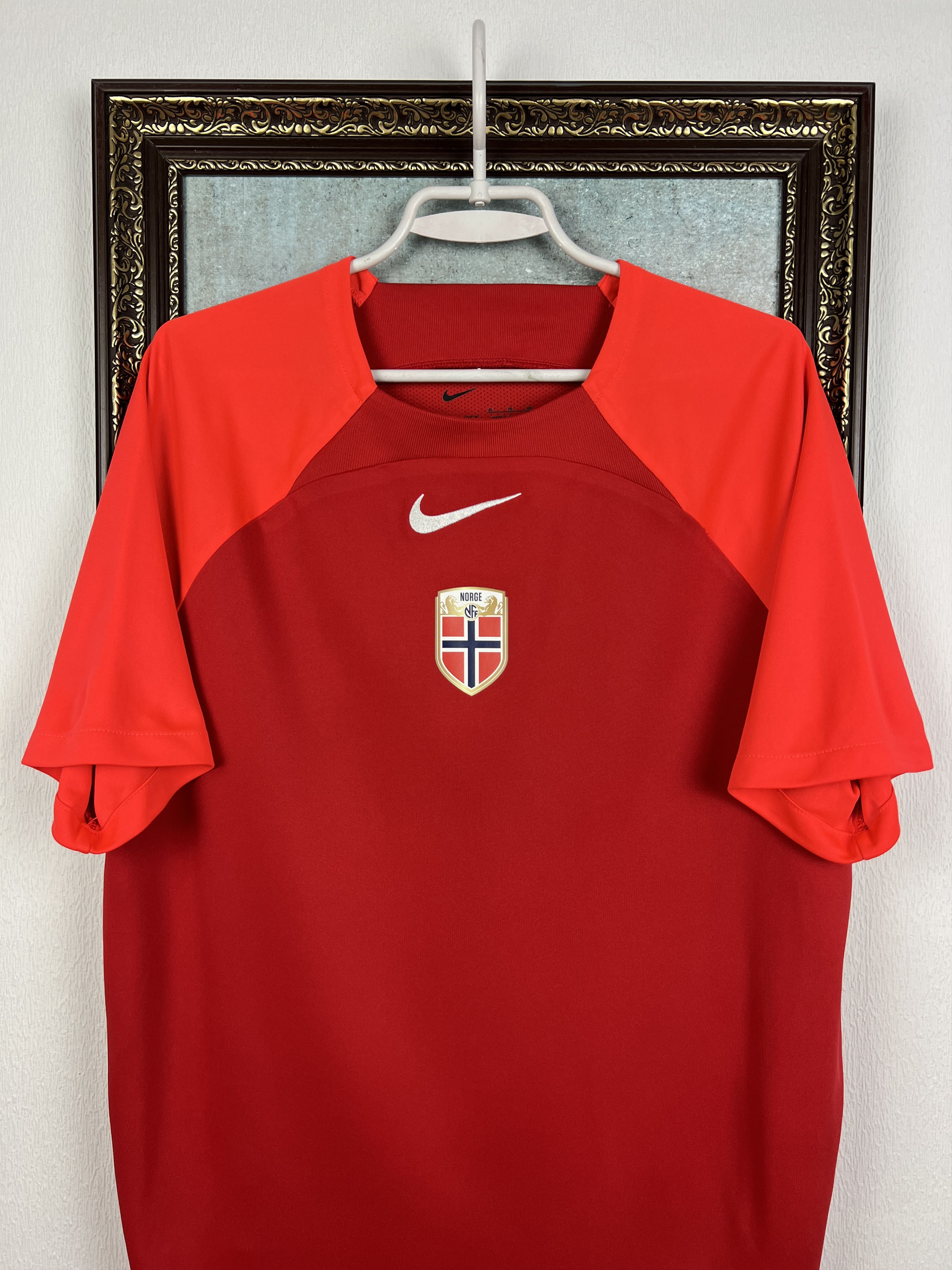 Nike Norway Home football shirt 2023 Soccer Jersey Trikot Rare Size US XL / EU 56 / 4 - 2 Thumbnail