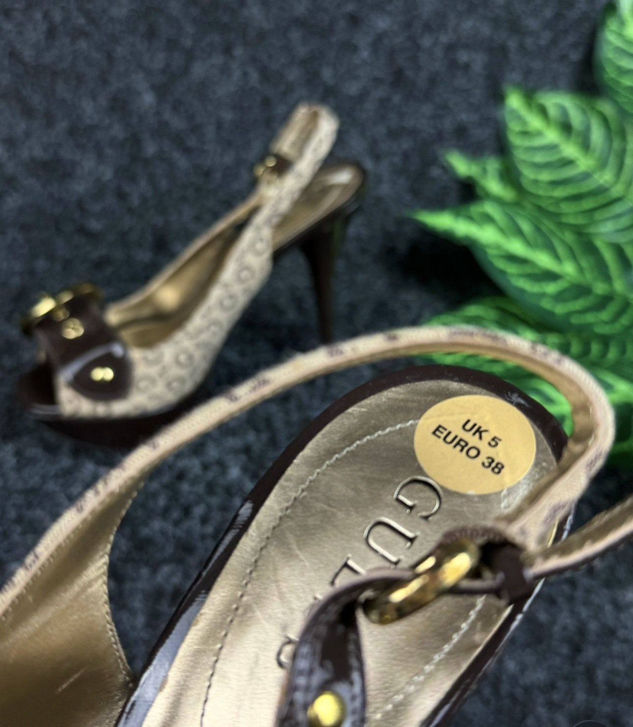 Guess Guess Women's Monogamous Heeled Sandals Size US 7.5 / IT 37.5 - 8 Thumbnail