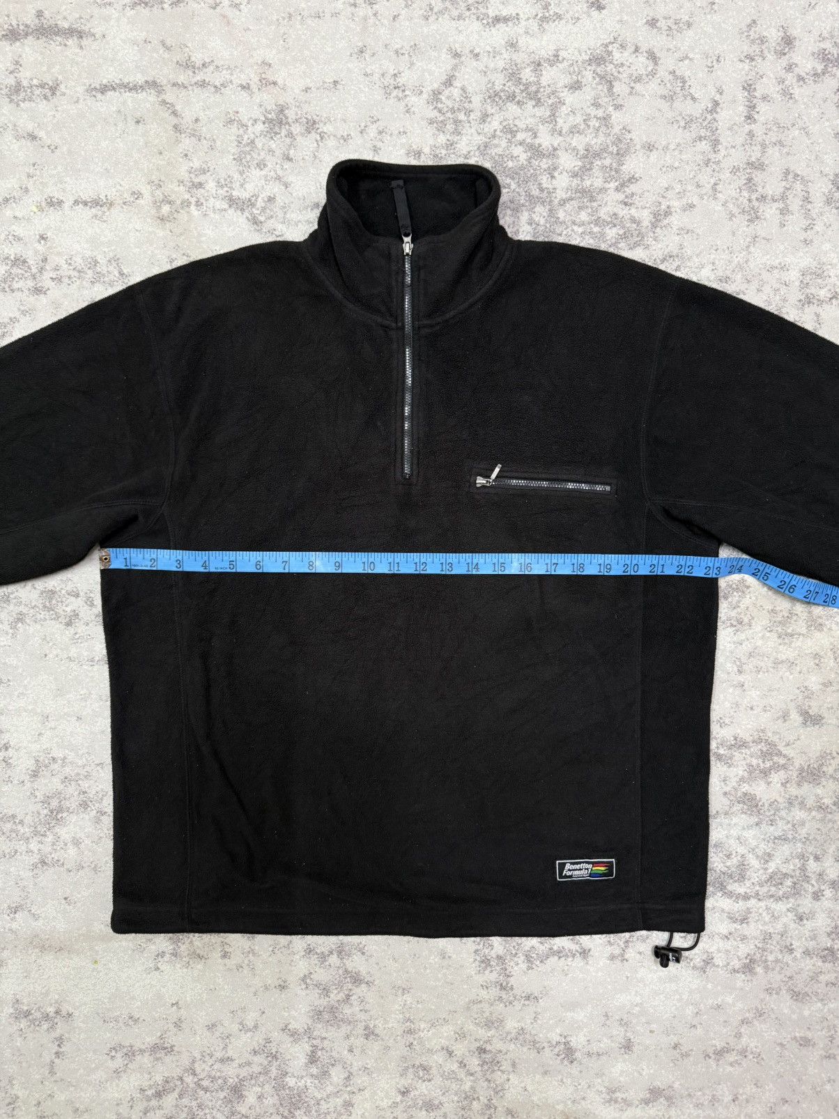 United Colors Of Benetton Benetton Formula 1 Racing Team Halfzipper Fleece Sweater Size US M / EU 48-50 / 2 - 14 Thumbnail