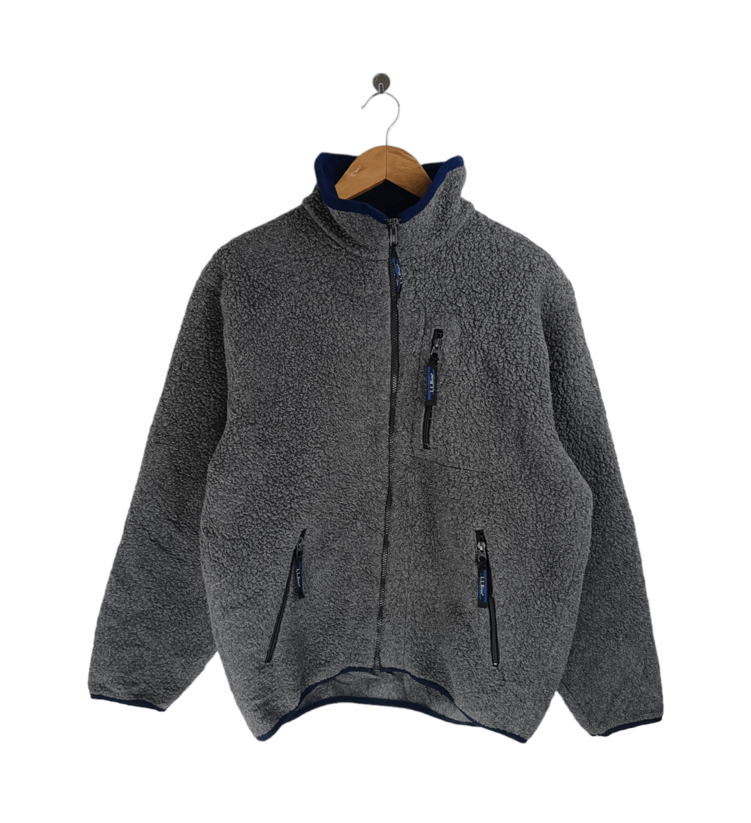 L.L. Bean VINTAGE 90'S L.L.BEAN SHERPA FLEECE JACKET Size US L / EU 52-54 / 3 - 1 Thumbnail