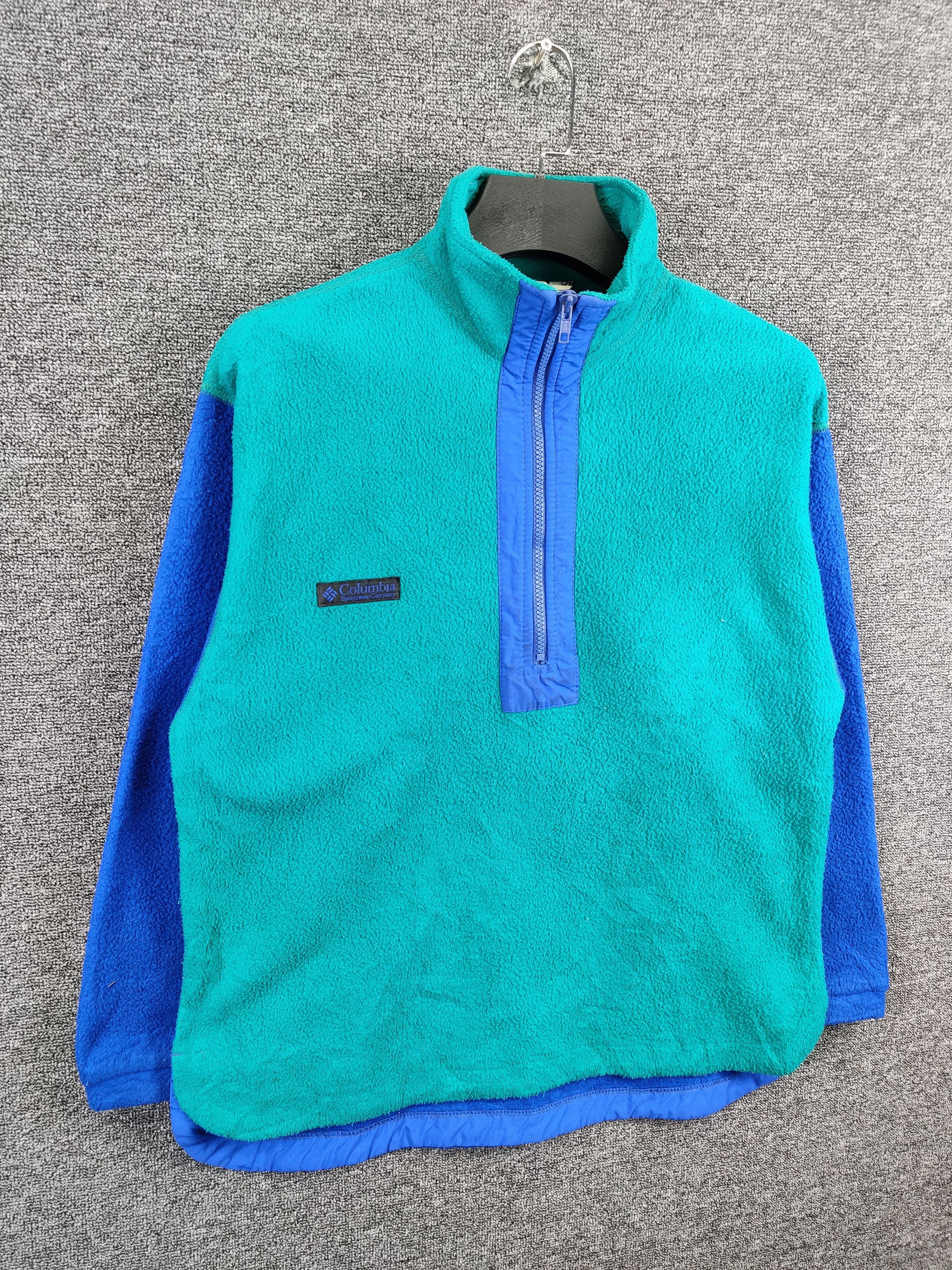 Columbia Vintage Columbia Half Zipper Fleece Jacket Size US L / EU 52-54 / 3 - 4 Thumbnail