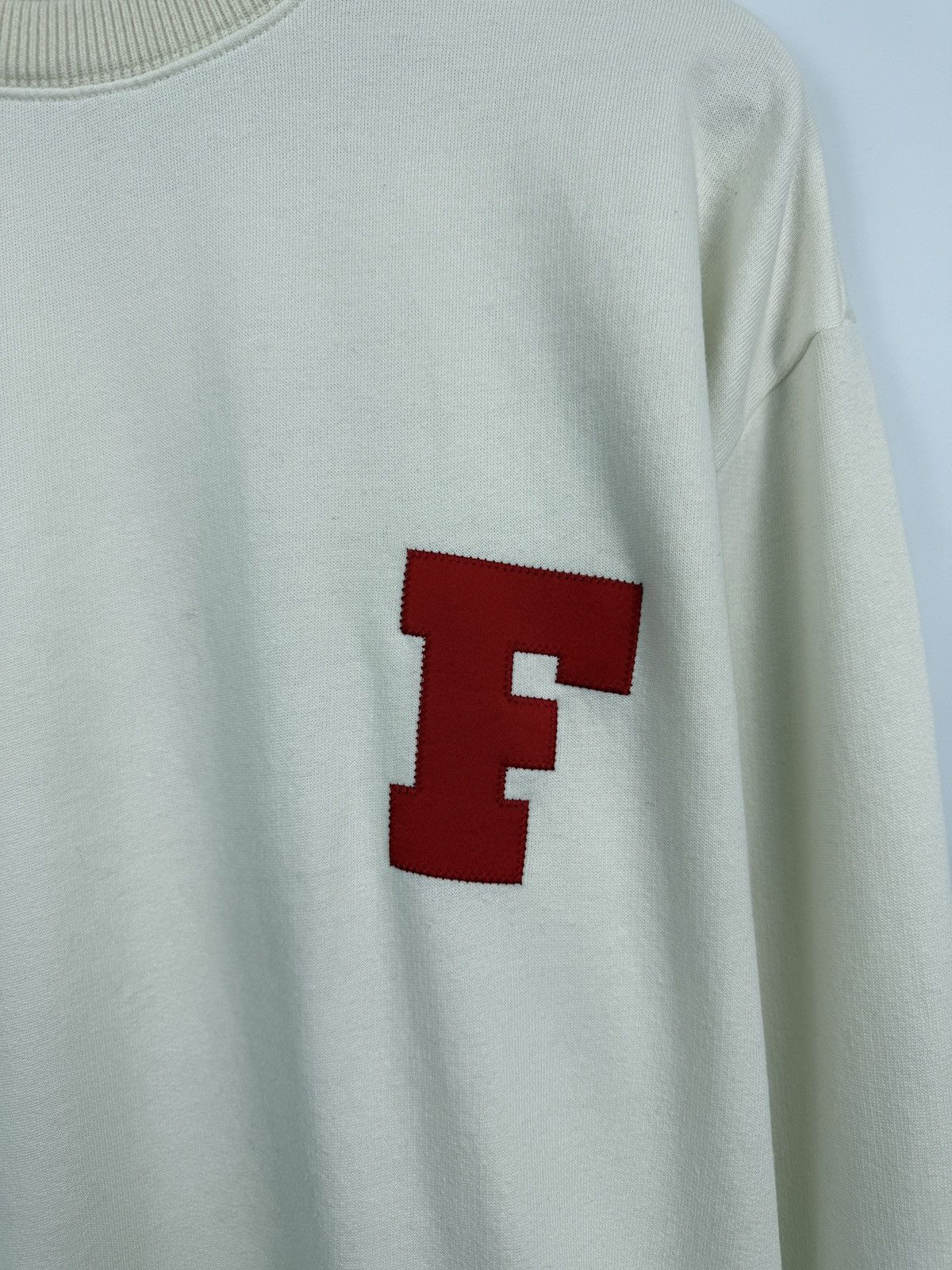 Maison Kitsune 🇫🇷 Maison Kitsune Paris College Style Sweatshirt Rare Retro Size US L / EU 52-54 / 3 - 4 Thumbnail