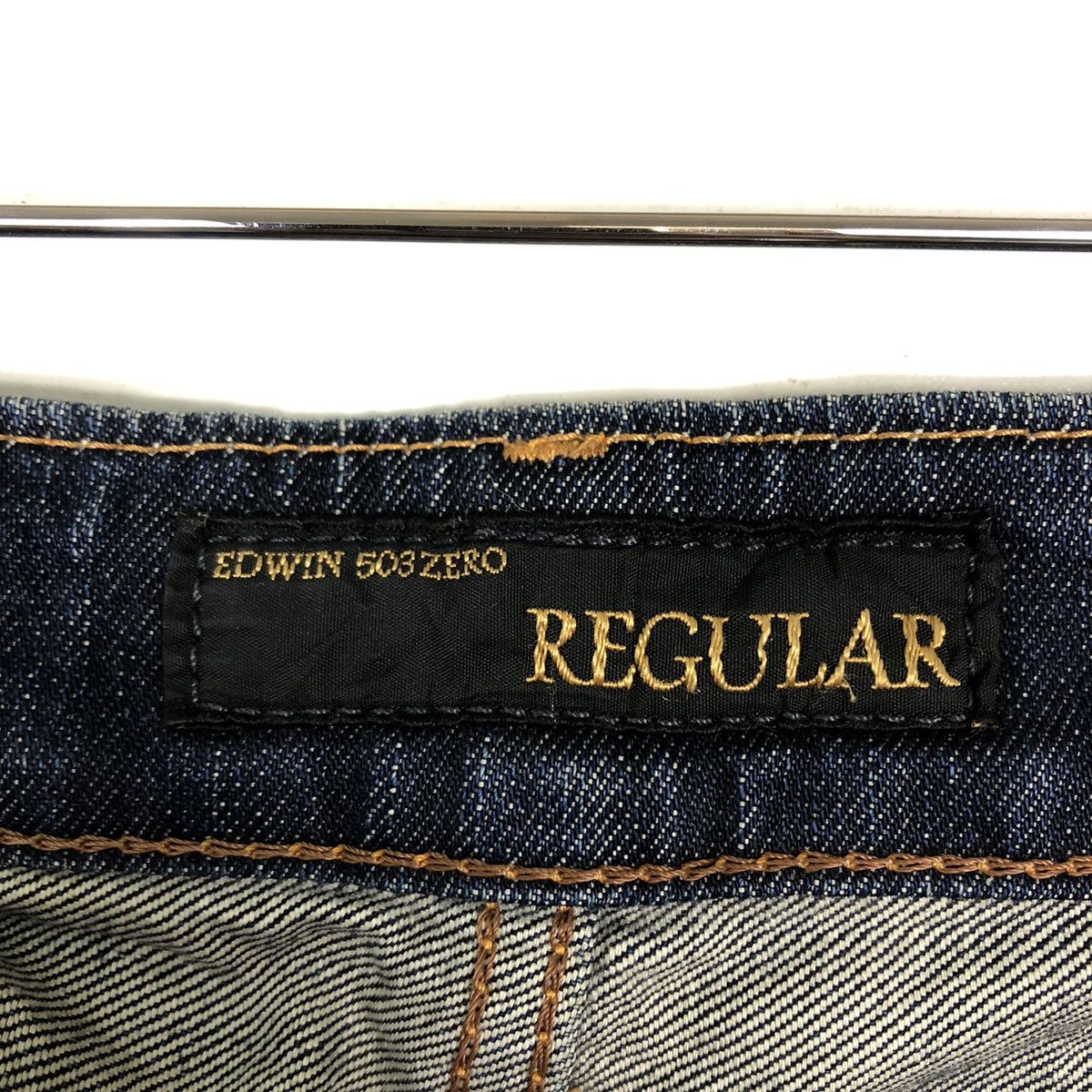 Edwin 🔥90’s VINTAGE EDWIN 503ZERO MADE IN JAPAN DENIM JEANS Size US 32 / EU 48 - 15 Thumbnail