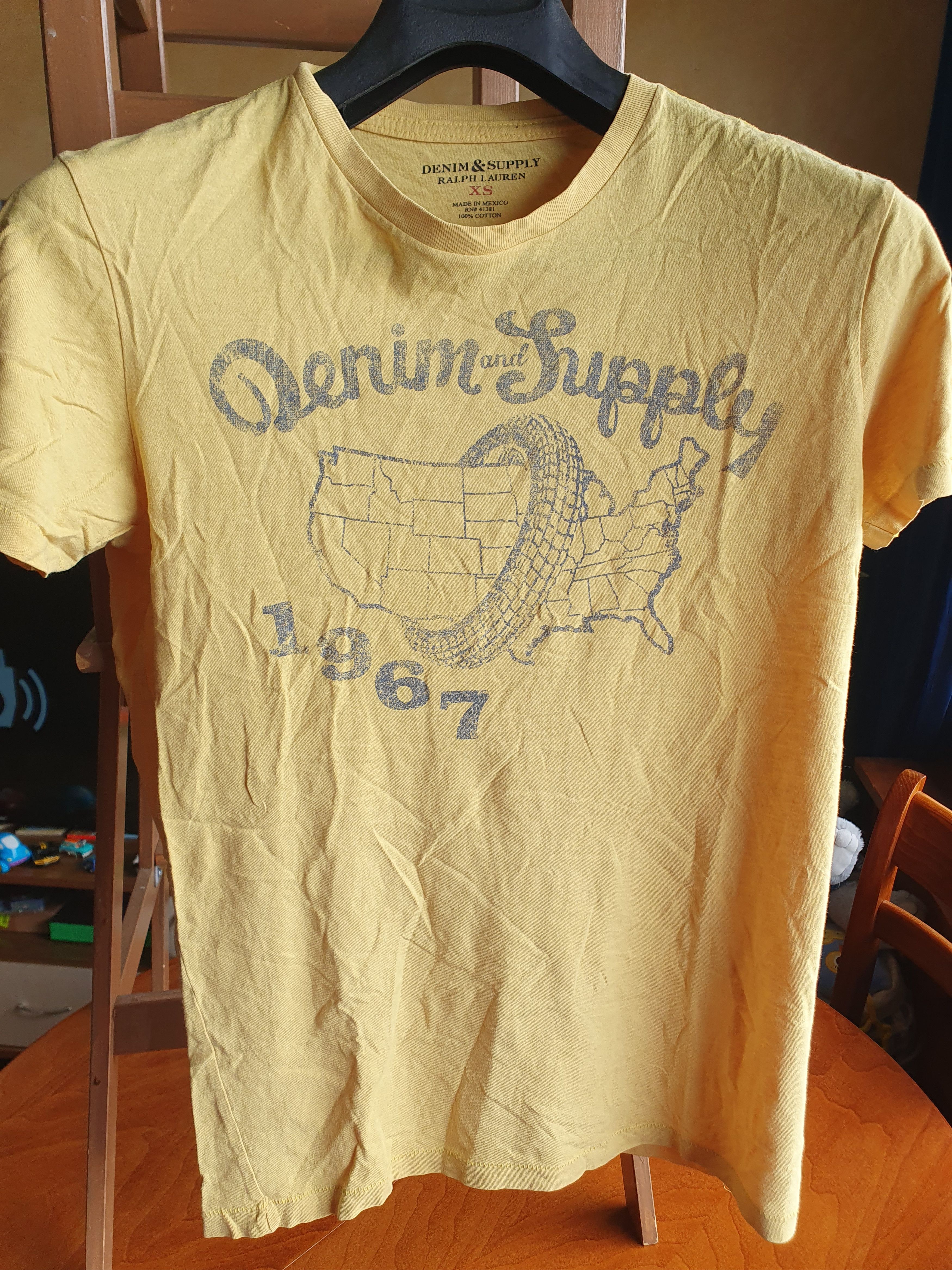 Denim & Supply Ralph Lauren × Swagger Denim & Supply Ralph Lauren Motorcycle USA t-shirt sz S/XS Size US S / EU 44-46 / 1 - 1 Thumbnail