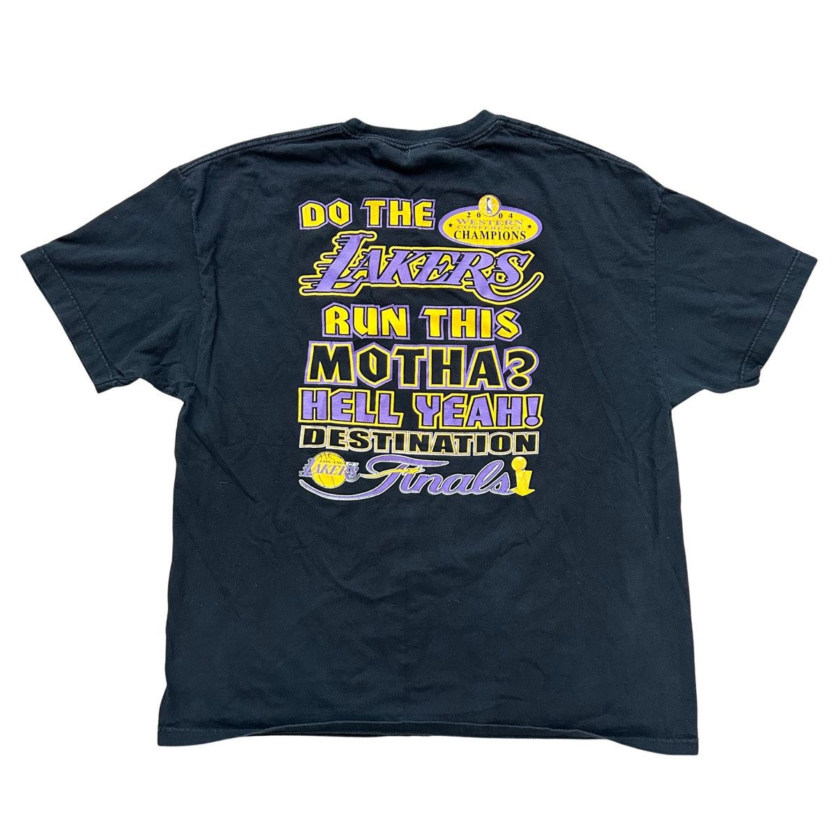 NBA Vintage Lakers 2004 Champions NBA Finals Shirt Size XXL Size US XXL / EU 58 / 5 - 4 Thumbnail
