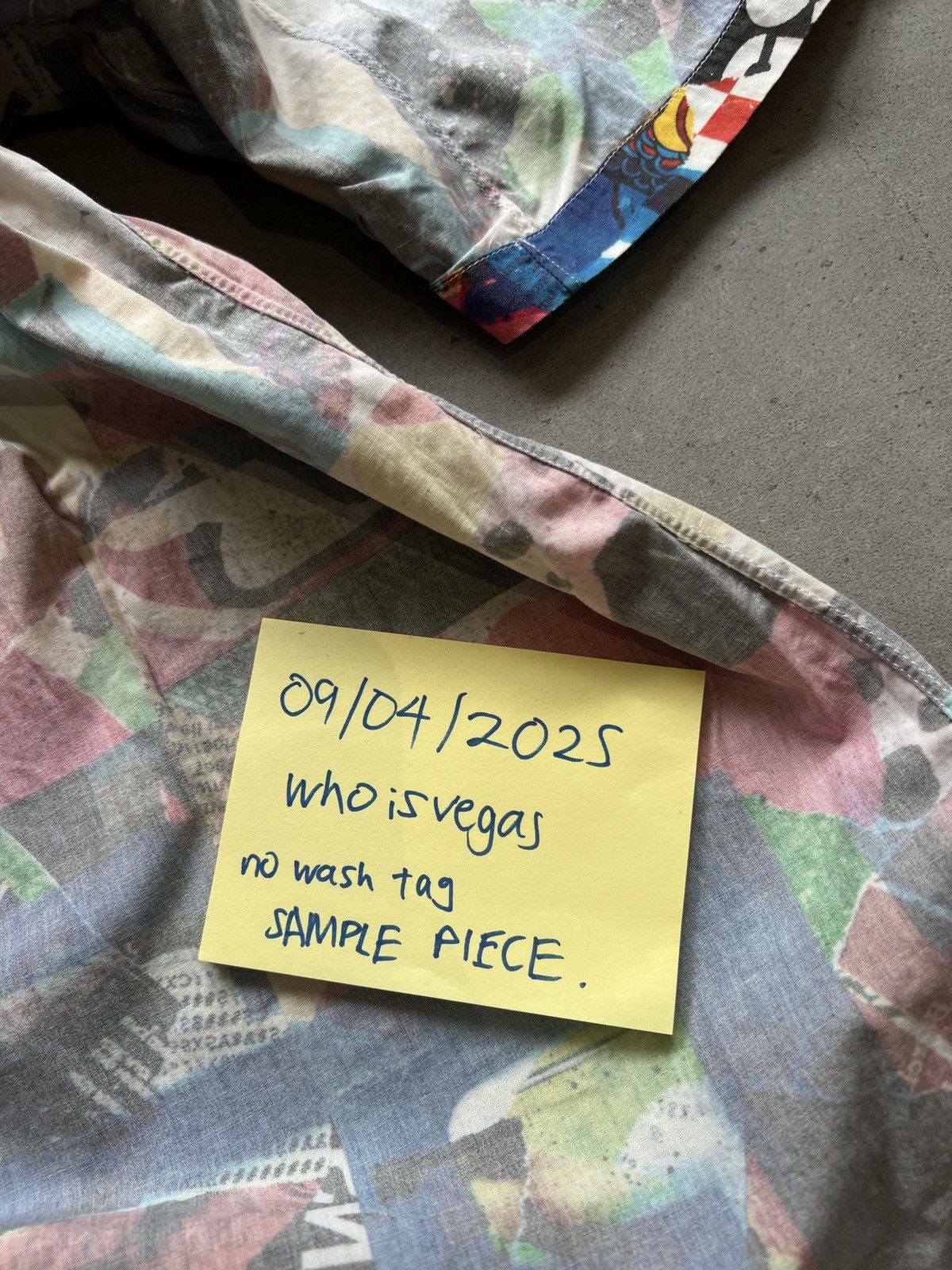 Comme des Garcons SAMPLE Theseus Chan Comme Des Garcons Shirt Baseball Shirt Size US M / EU 48-50 / 2 - 12 Thumbnail