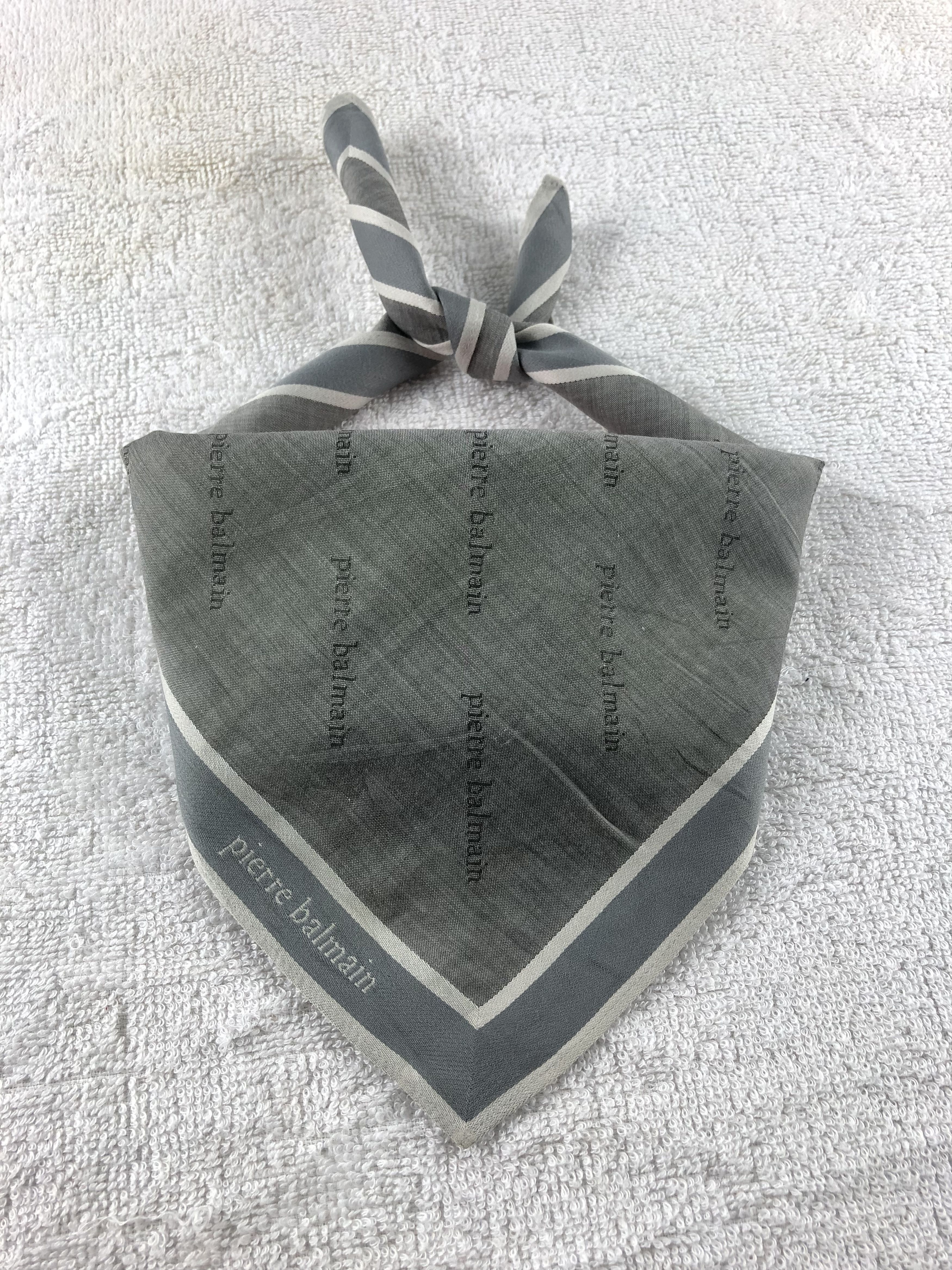 Pierre Balmain × Vintage Pierre Balmain Handkerchief / Bandana / Neckerchief Size ONE SIZE - 2 Thumbnail
