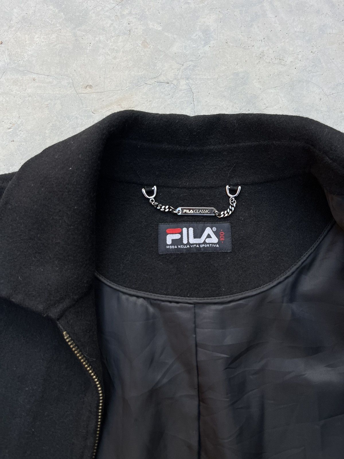 Fila × Polo Ralph Lauren VINTAGE FILA CLASSIC LONG HEAVY COAT Size US M / EU 48-50 / 2 - 1 Thumbnail