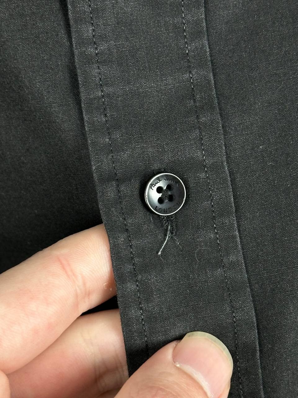 Paul Smith VINTAGE PAUL SMITH Black Designer SHIRT Size US L / EU 52-54 / 3 - 5 Thumbnail