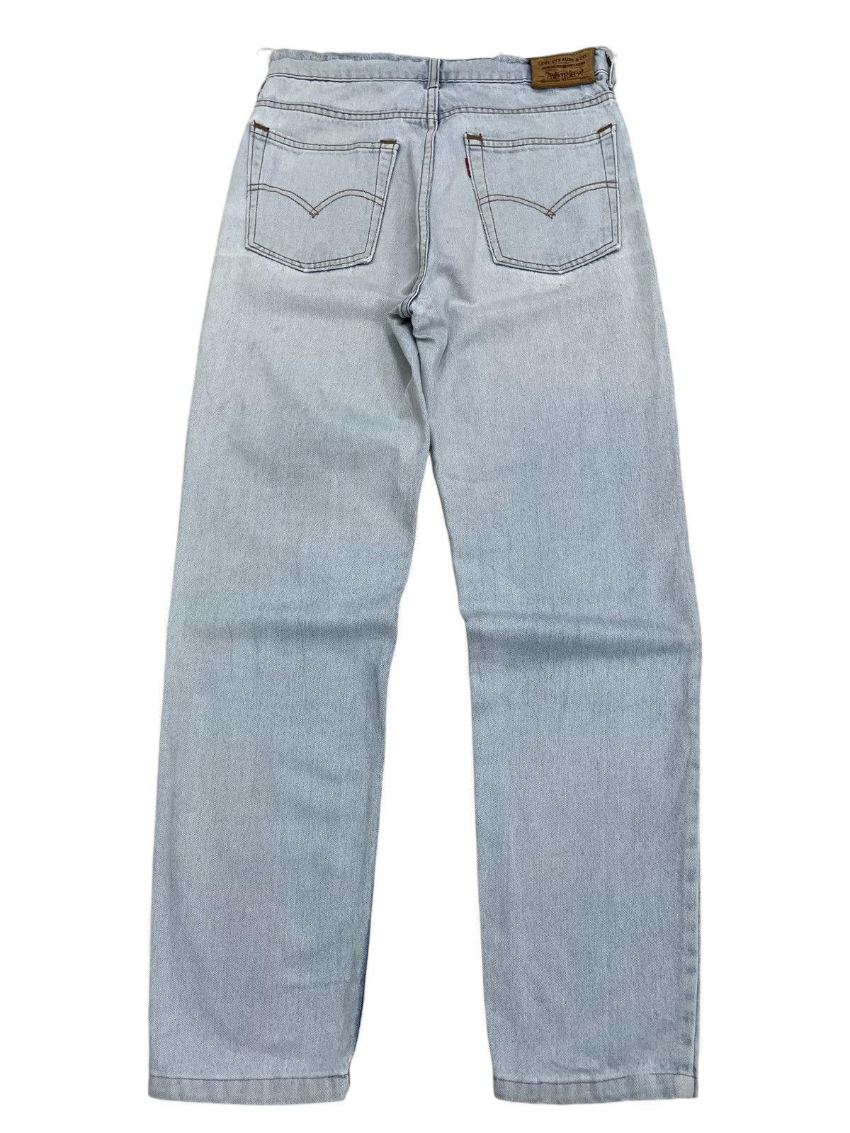 Levi's Vintage Levis Light Wash Distressed Denim Pants (AE5) Size US 28 / EU 44 - 2 Thumbnail