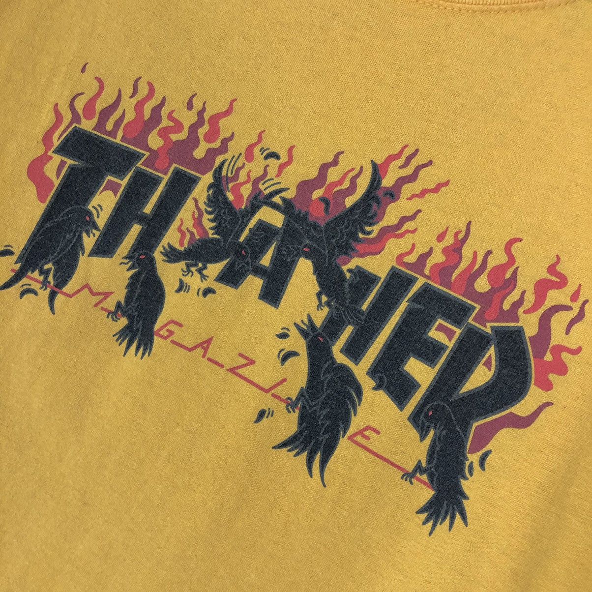 Thrasher × Vintage Trasher skateboarding vintage tee t shirt Size US L / EU 52-54 / 3 - 3 Thumbnail