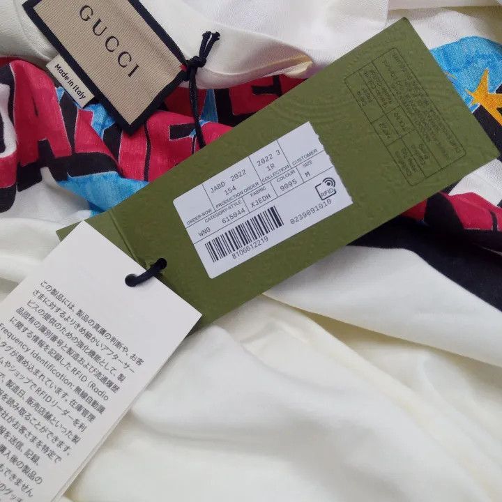 Other Gucci White Graphic Short Sleeve T-Shirt-2507 Size M / US 6-8 / IT 42-44 - 3 Thumbnail