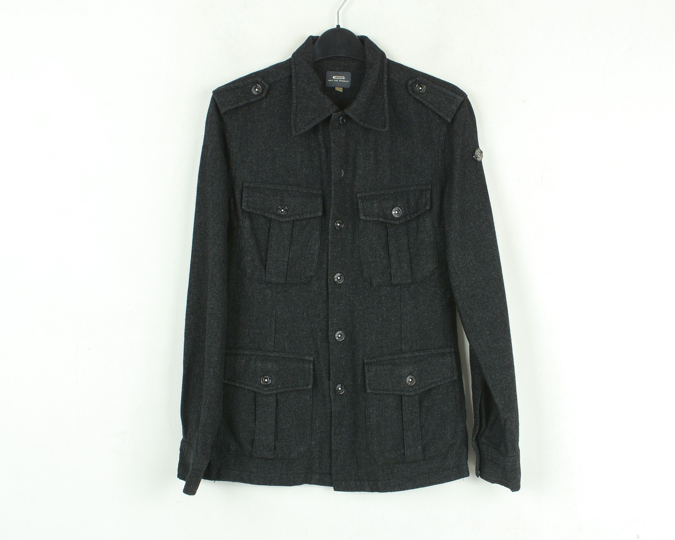 G-Star Merryl Broads Wool Jacket Blazer Coat Military Trench Army Size M / US 6-8 / IT 42-44 - 1 Thumbnail