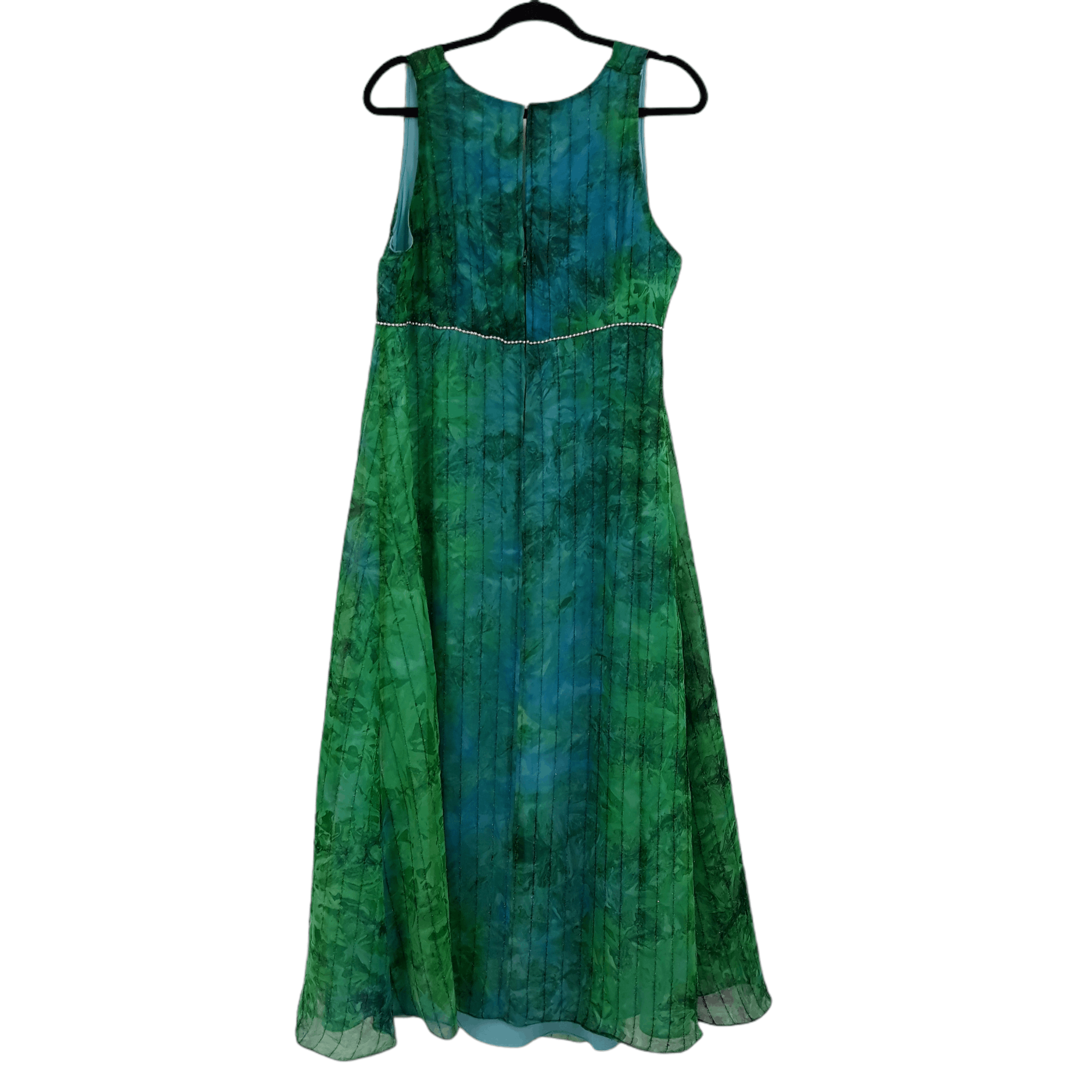 Handmade Handmade Mu Mu Maxi Dress Watercolor Tie-dye Sz XL Size XL / US 12-14 / IT 48-50 - 2 Thumbnail
