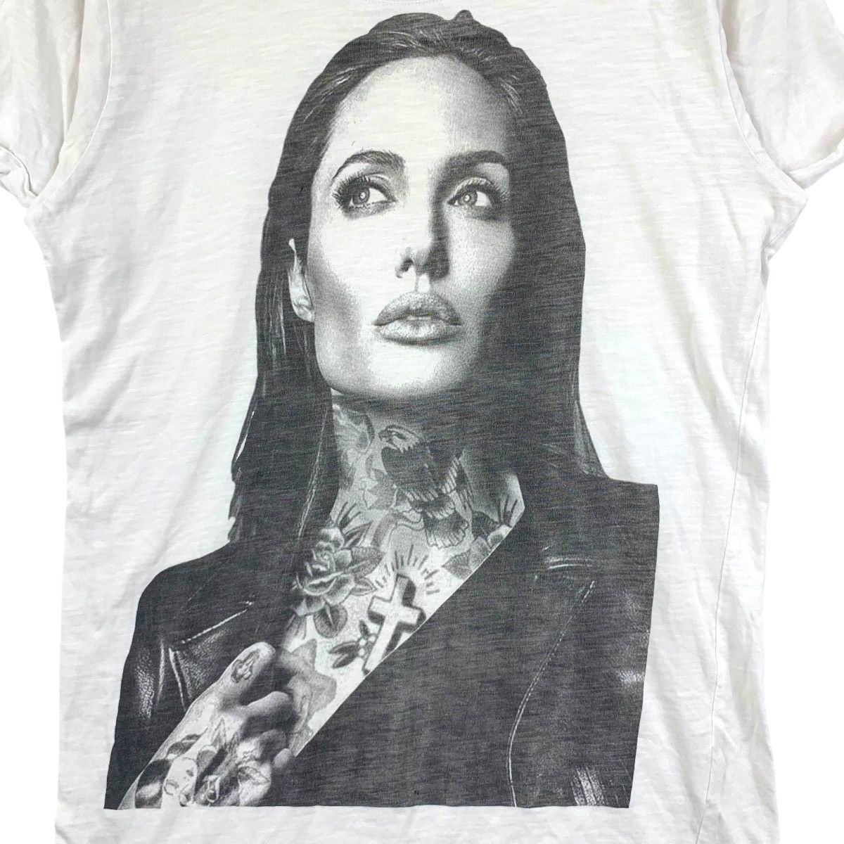 Vintage RUDE IS COOL Made In Italy Tattoo Tee Shirt Size S / US 4 / IT 40 - 3 Thumbnail