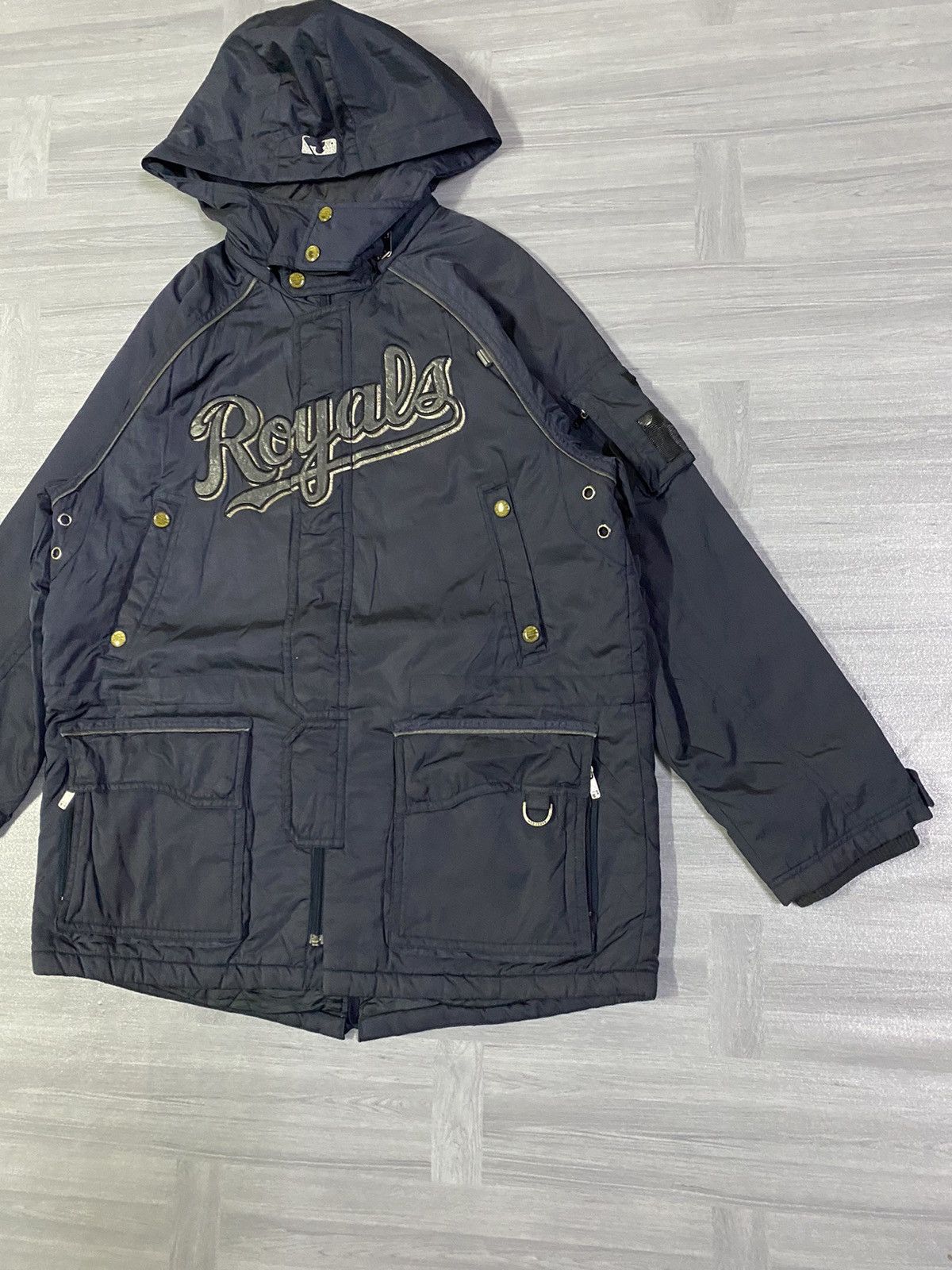 MLB Vintage MLB Old School Royals Jacket Size US L / EU 52-54 / 3 - 2 Thumbnail