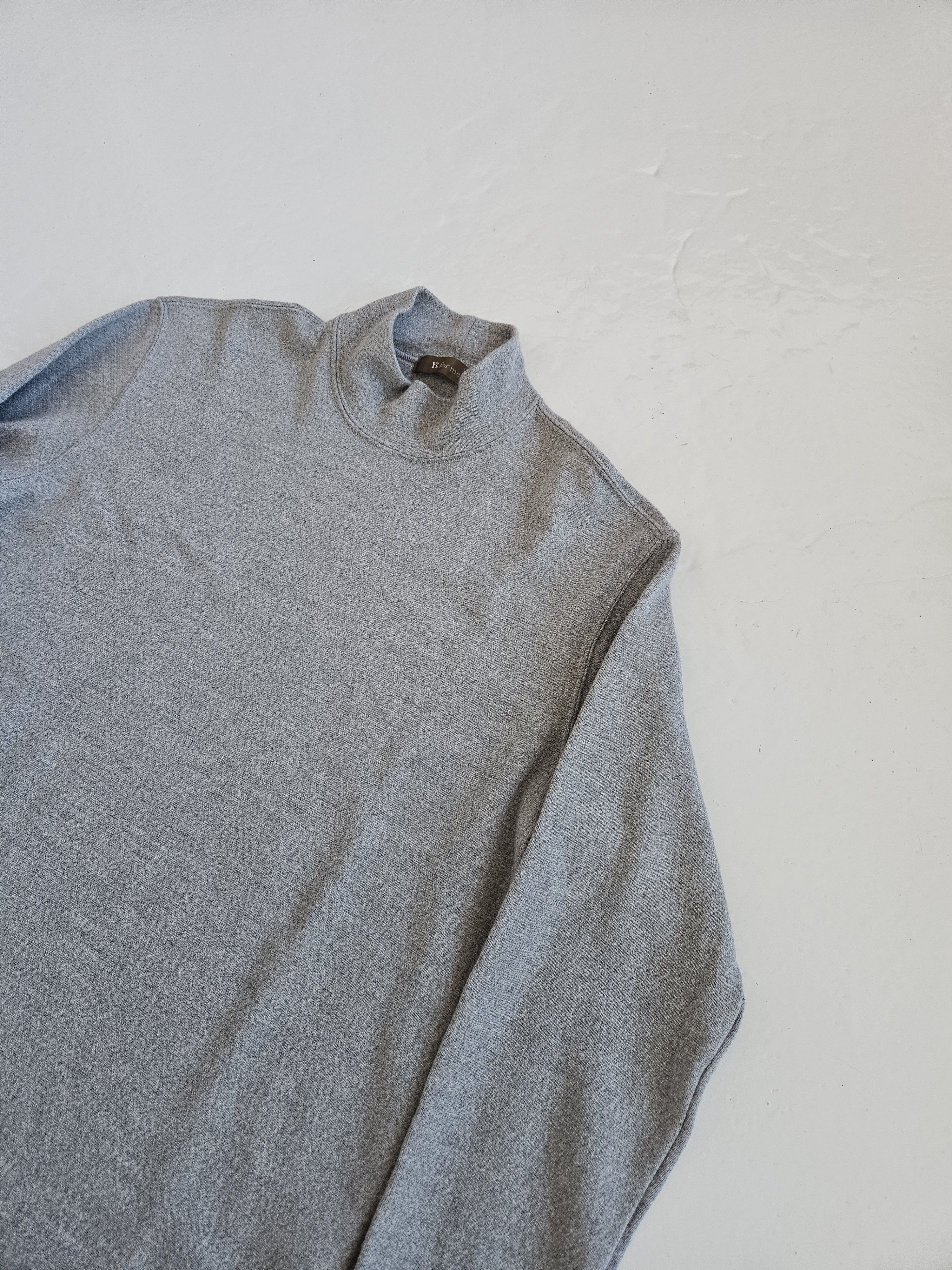 Y's for Men Yohji Yamamoto Y's for men wool mockneck sweater Size US M / EU 48-50 / 2 - 4 Thumbnail