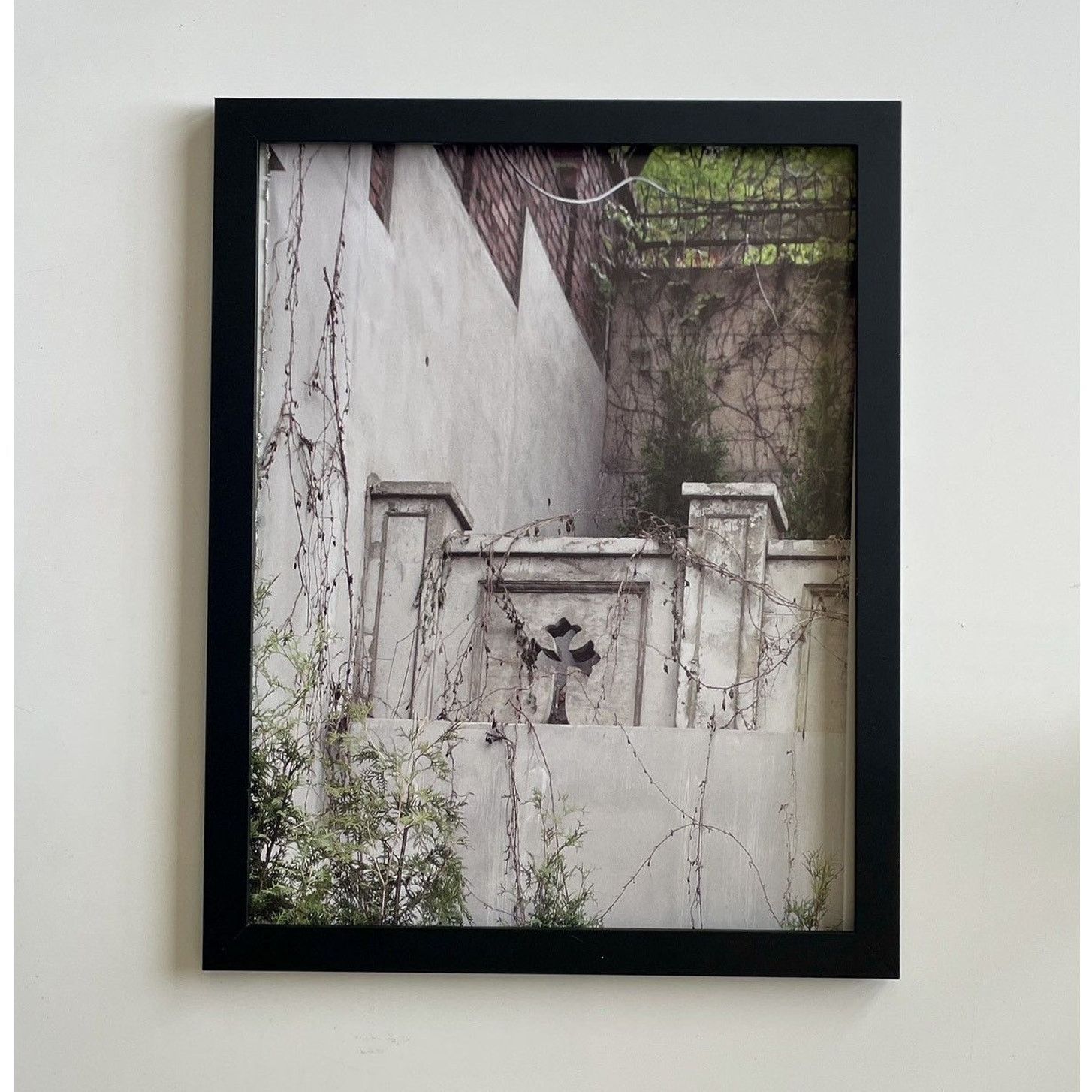 Chrome Hearts × Japanese Brand × Vintage Chrome Hearts outdoor Framed poster 9x11 Size ONE SIZE - 1 Thumbnail