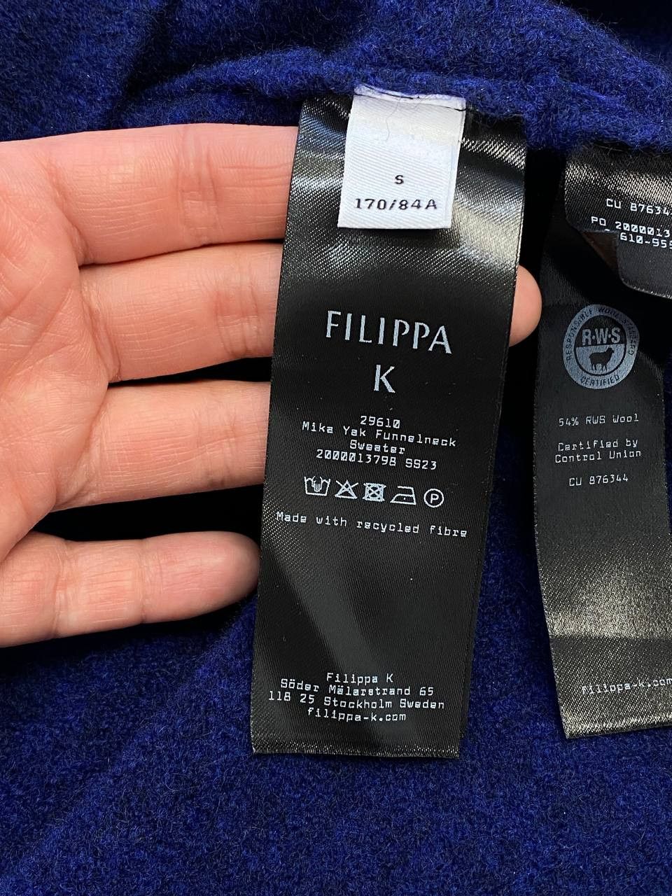 Filippa K Filippa K Mika Yak Funnelneck Sweater Size S / US 4 / IT 40 - 9 Thumbnail