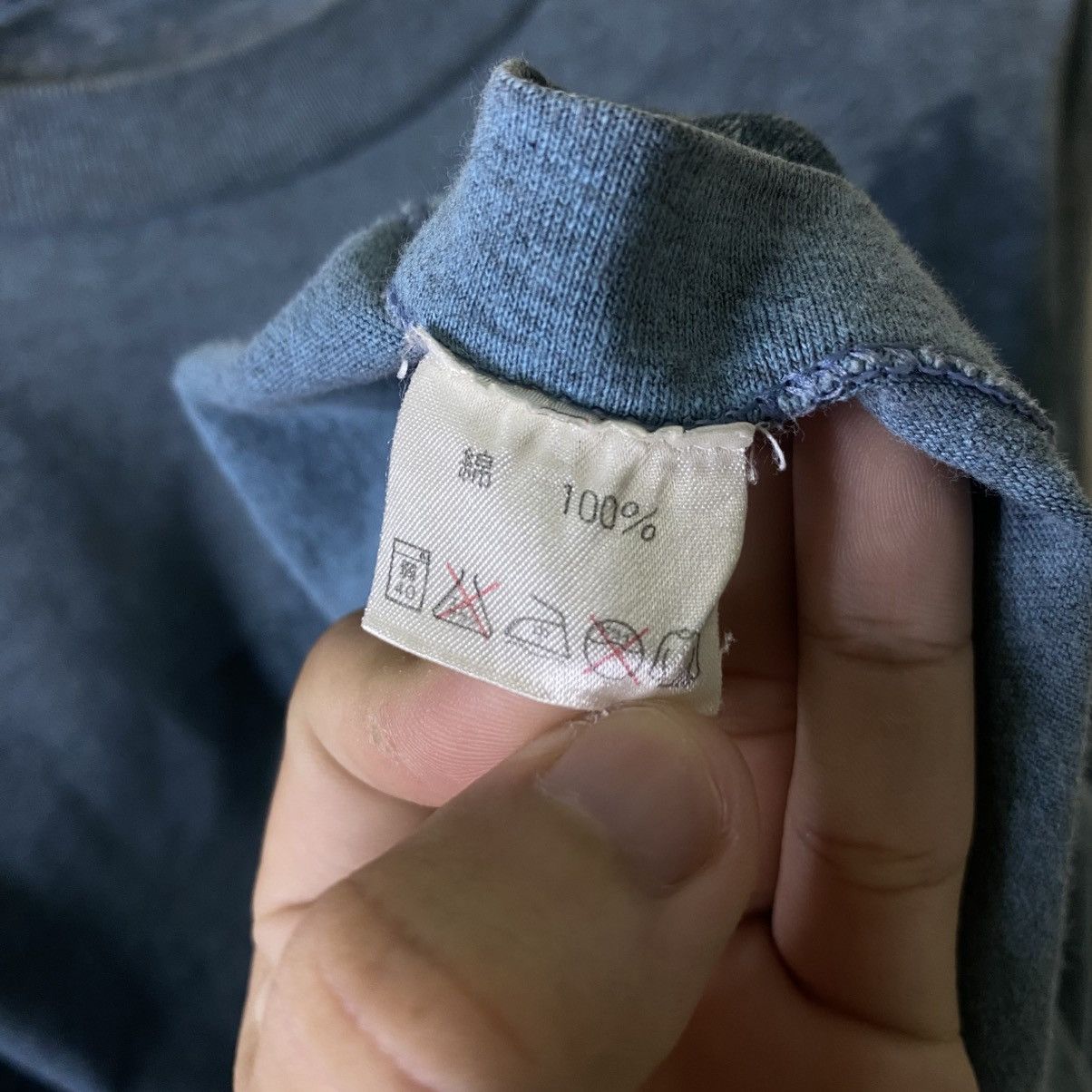 Habitat Vintage 1990s Marines Habitat AllOverPrint T Shirt Size US L / EU 52-54 / 3 - 4 Thumbnail