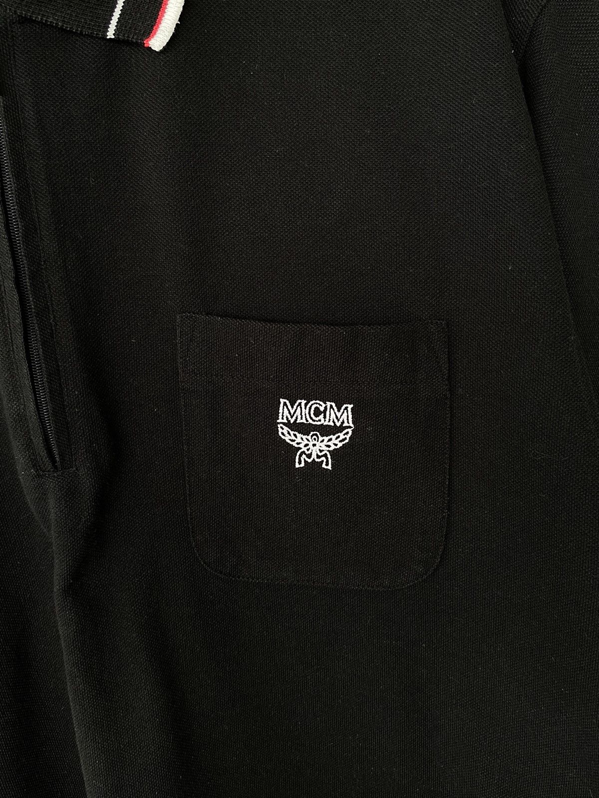 Vintage Vintage MCM Legere Halfzipper Polos Size US L / EU 52-54 / 3 - 10 Thumbnail