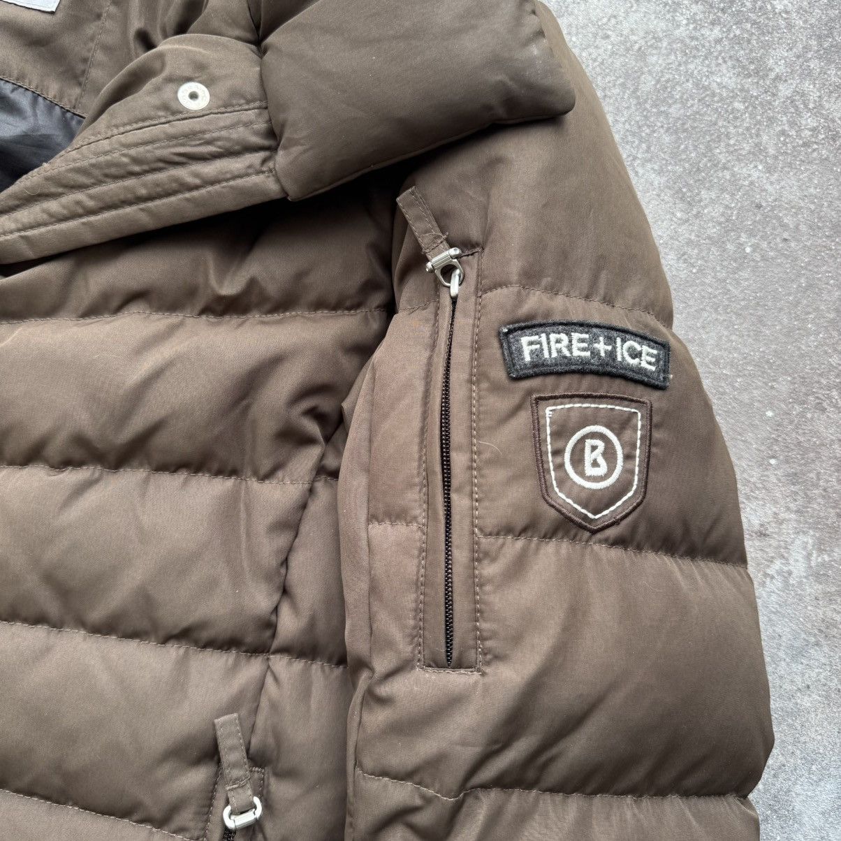 Bogner Bogner Fur Hooded Ski Down Puffer Jacket Size M / US 6-8 / IT 42-44 - 8 Thumbnail