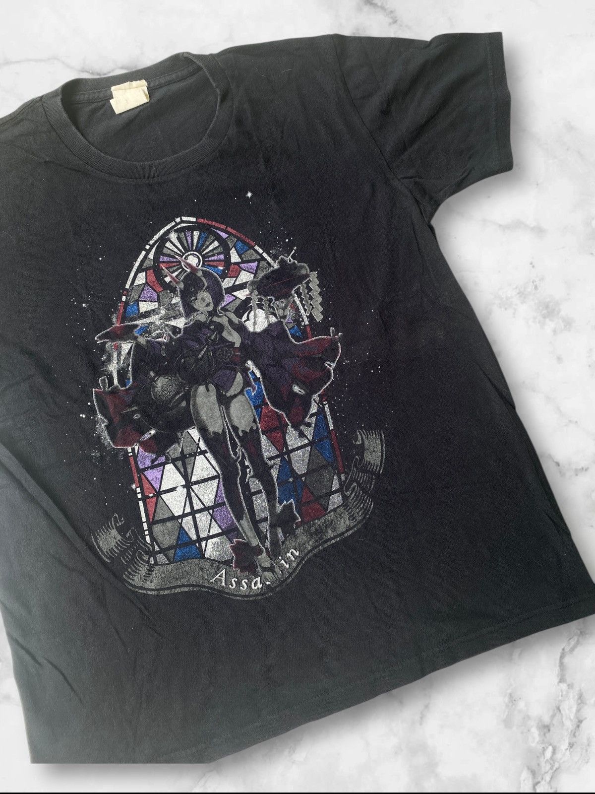 Anime Vintage FGO Shuten Douji Anime Tee – Assassin Graphic Size US M / EU 48-50 / 2 - 2 Thumbnail