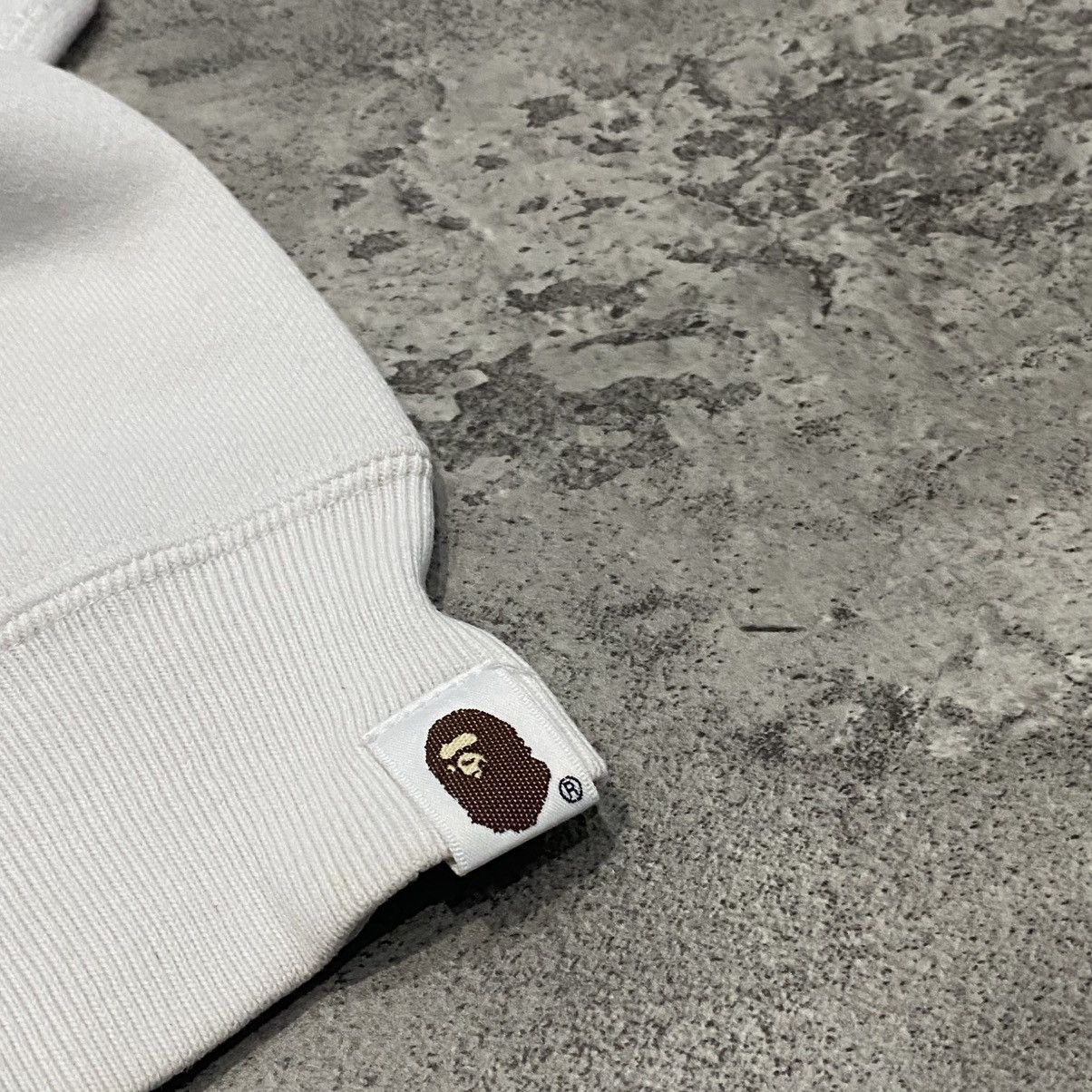 Bape Bape Shark Reflective White Fullzip Hoodie Size S / US 4 / IT 40 - 5 Thumbnail