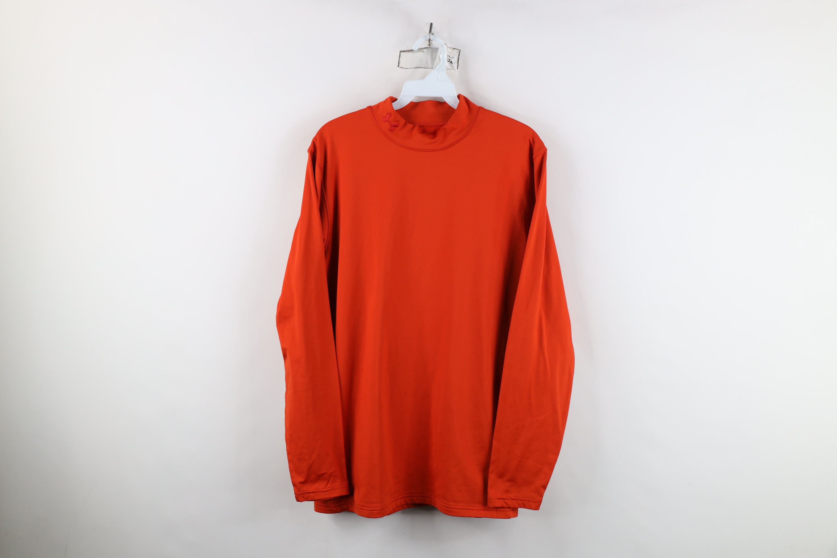 Under Armour Under Armour Compression Mock Neck Training T-Shirt Orange Size US L / EU 52-54 / 3 - 1 Thumbnail